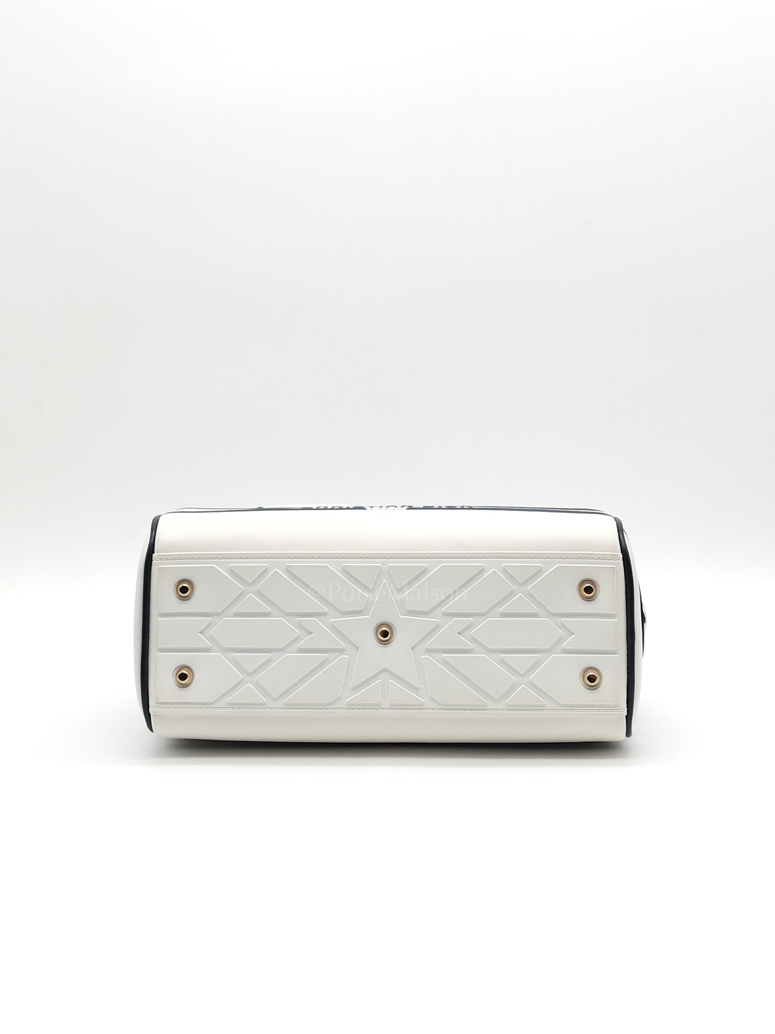 Vibe Zip Small Bowling Calfskin Shoulder Bag | Purse Maison Luxury Bags Shop