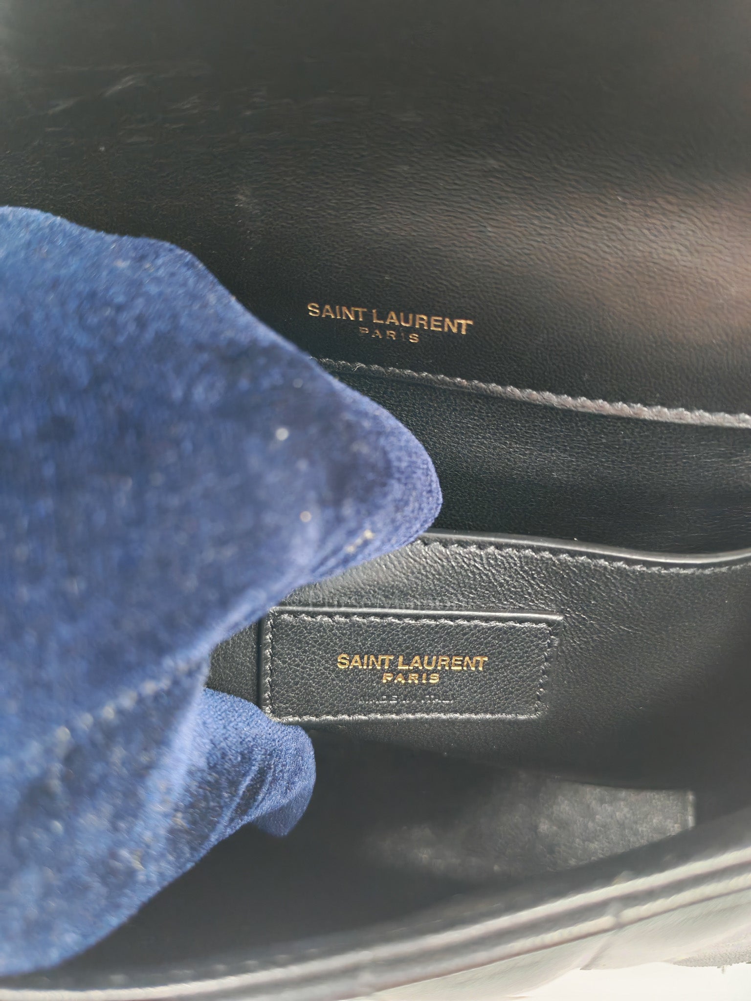 Vicky Medium in Black Smooth Lambskin Leather Gold Hardware | Purse Maison Luxury Bags Shop