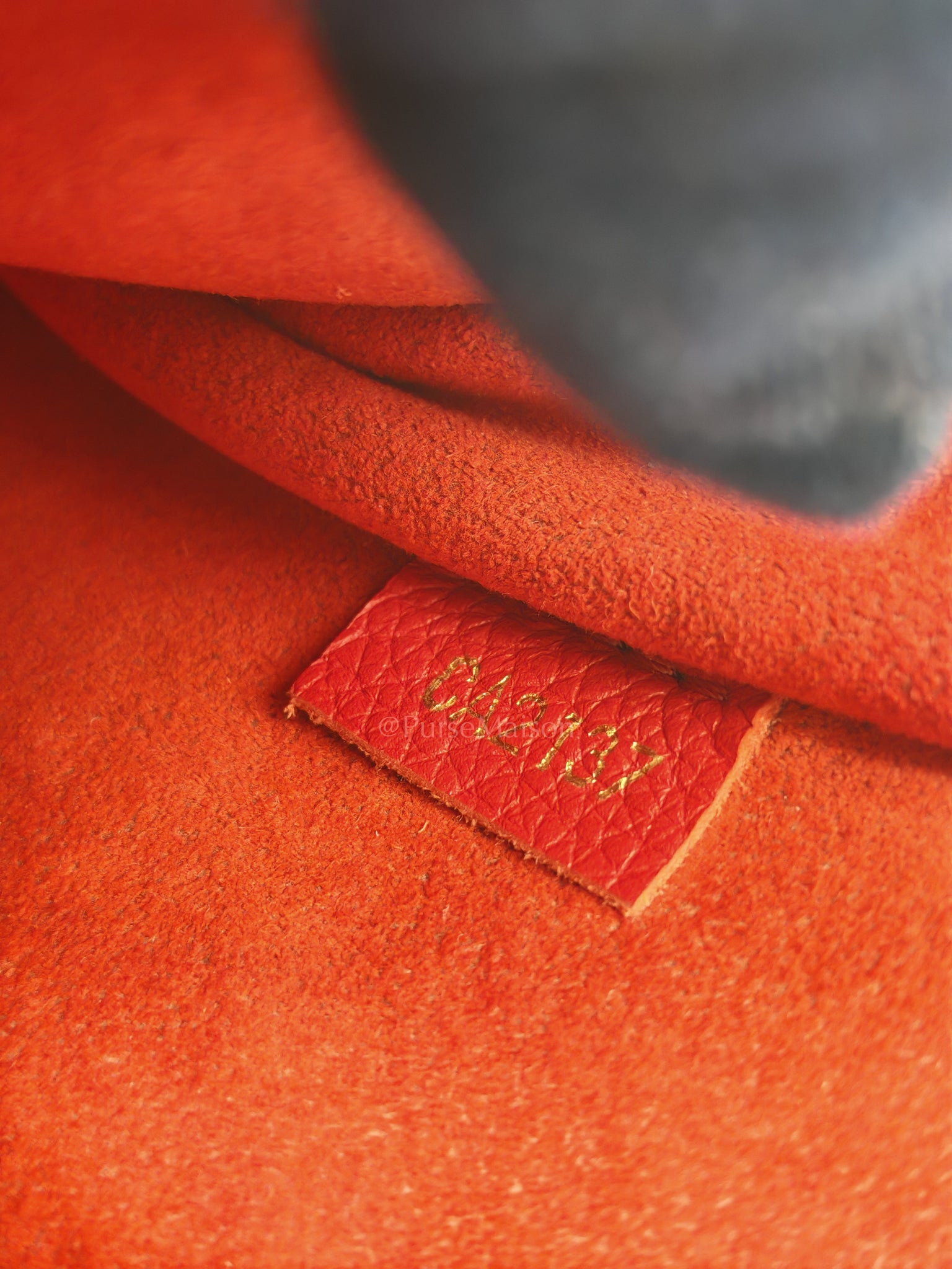 Victoire in Monogram Canvas and Red Leather (Date code: CA2137) | Purse Maison Luxury Bags Shop