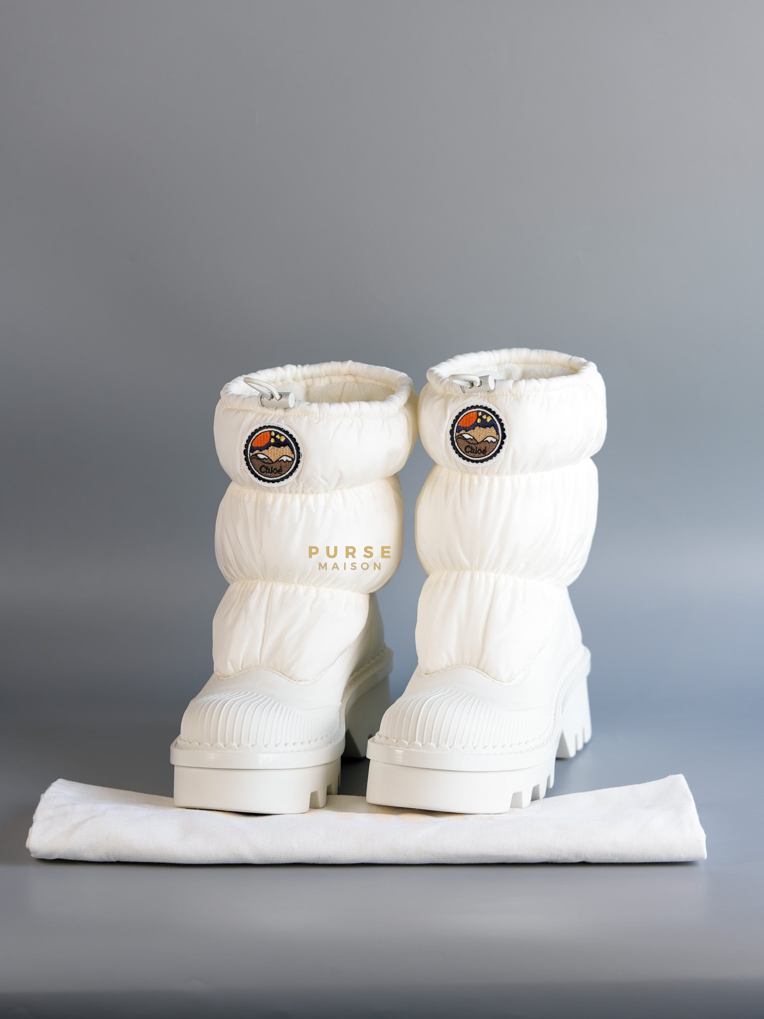 Chloé Raina Snow Ankle Boots Size 39 EUR (25.4 cm)