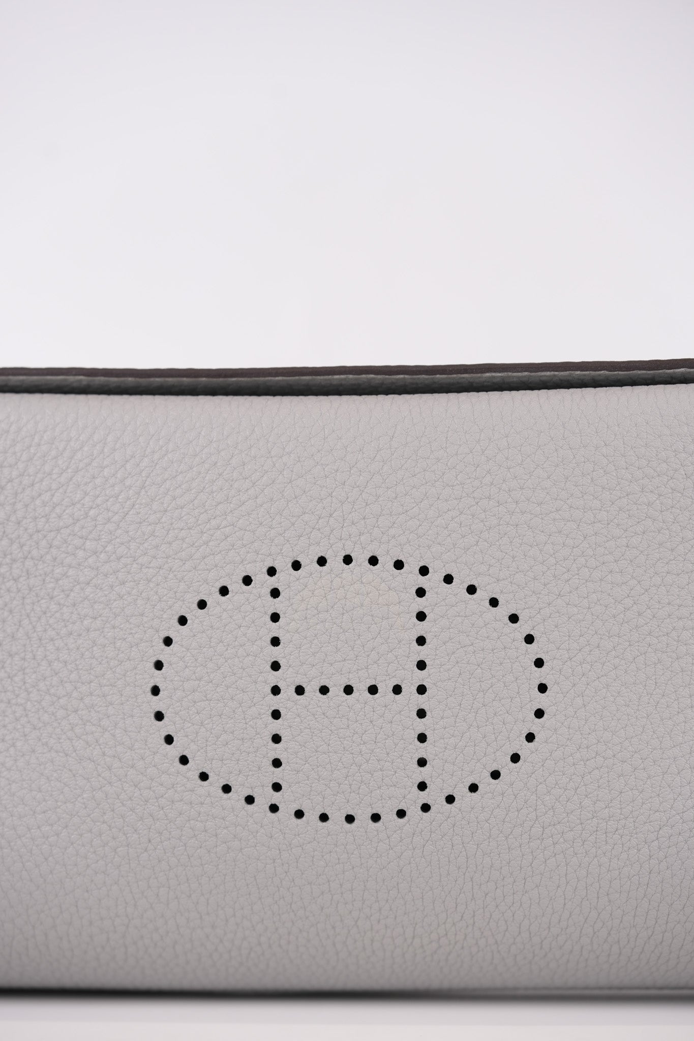 Videpoches Bag in Bleu Glacier Togo Leather & Palladium Hardware Stamp K (2025) | Purse Maison Luxury Bags Shop