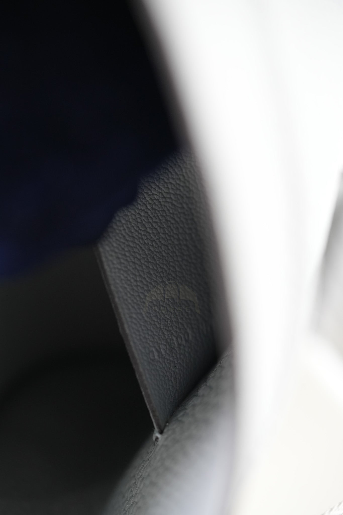 Videpoches Bag in Bleu Glacier Togo Leather & Palladium Hardware Stamp K (2025) | Purse Maison Luxury Bags Shop