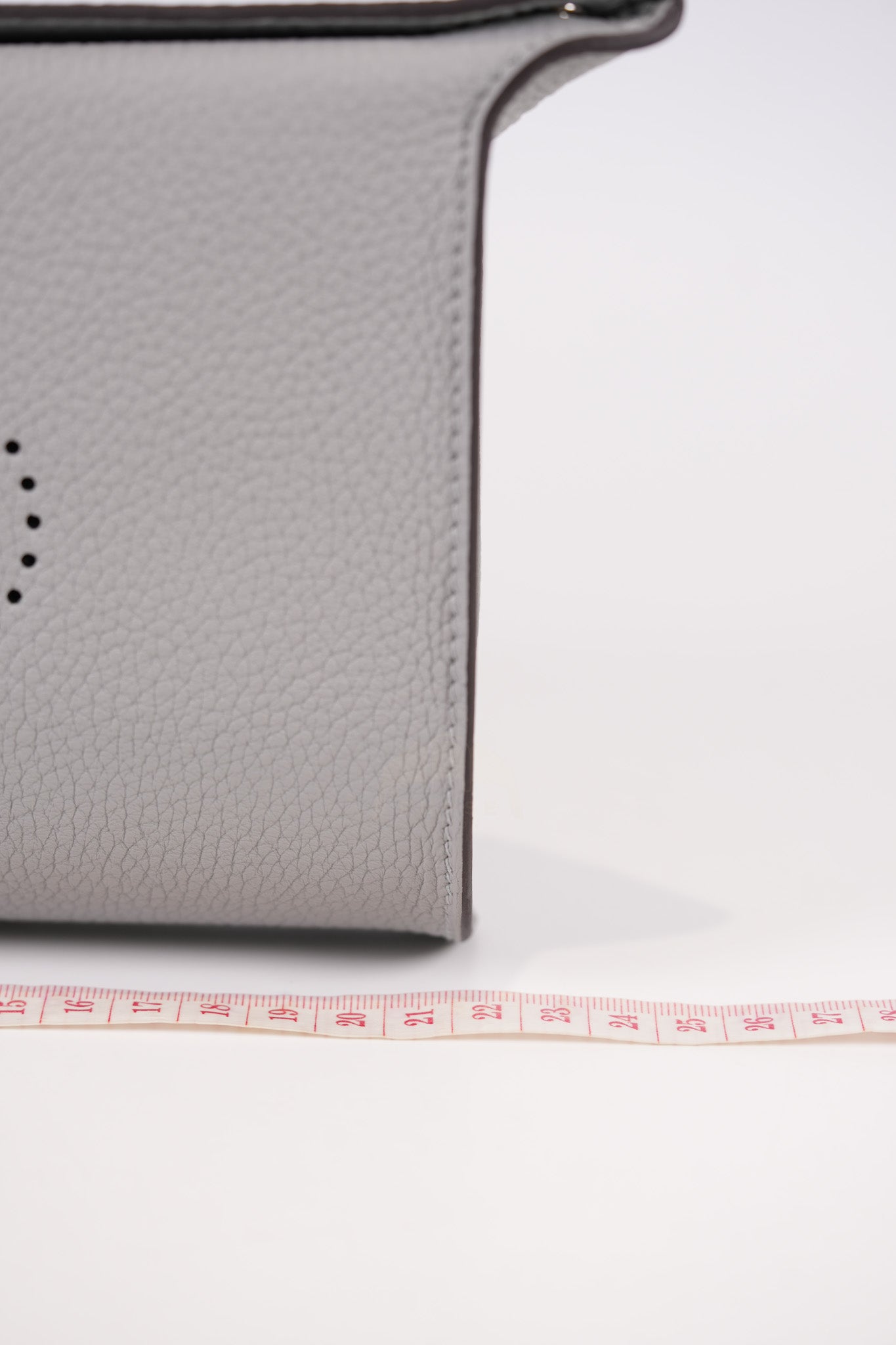 Videpoches Bag in Bleu Glacier Togo Leather & Palladium Hardware Stamp K (2025) | Purse Maison Luxury Bags Shop