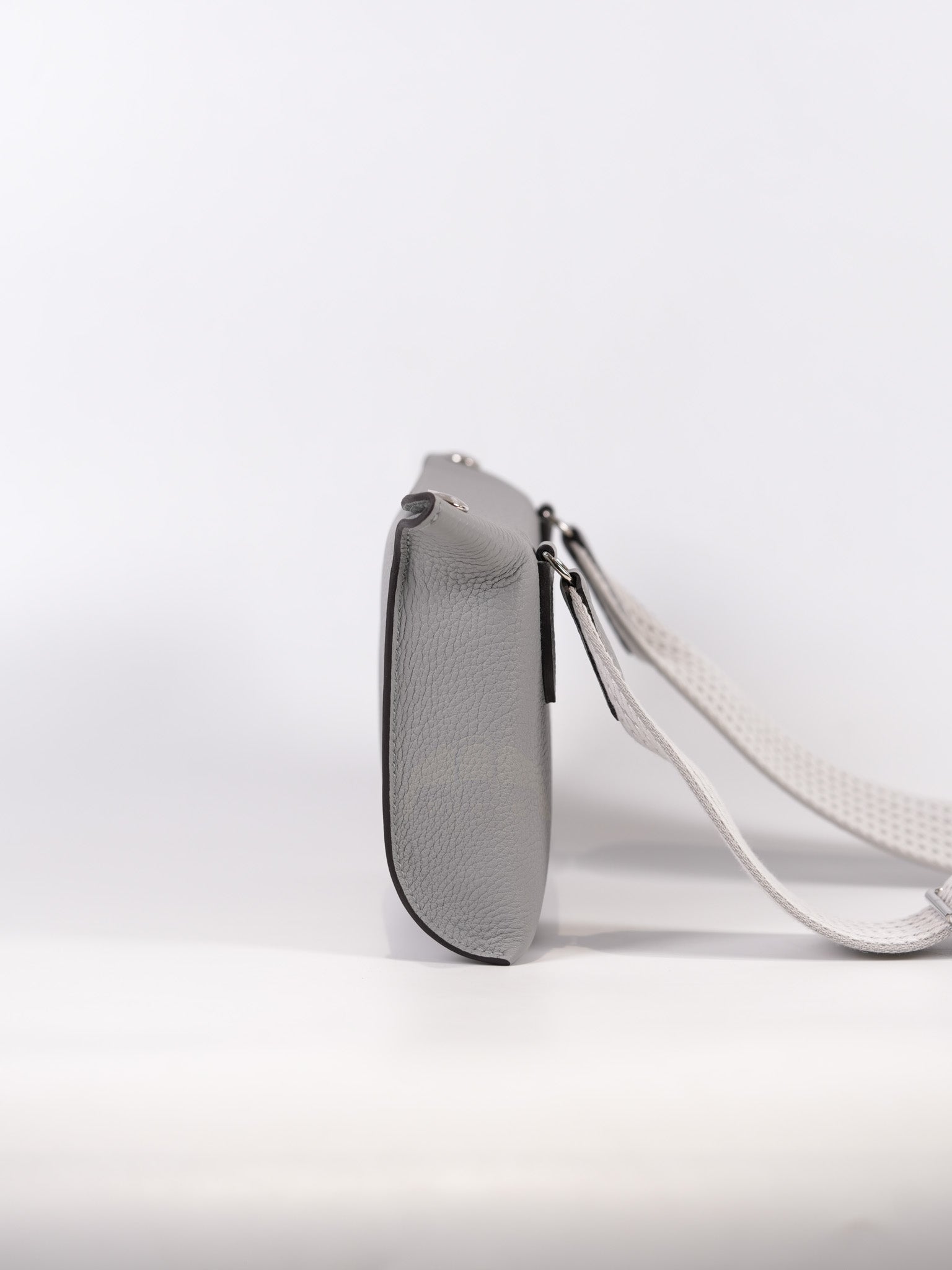 Videpoches Bag in Bleu Glacier Togo Leather & Palladium Hardware Stamp K (2025) | Purse Maison Luxury Bags Shop