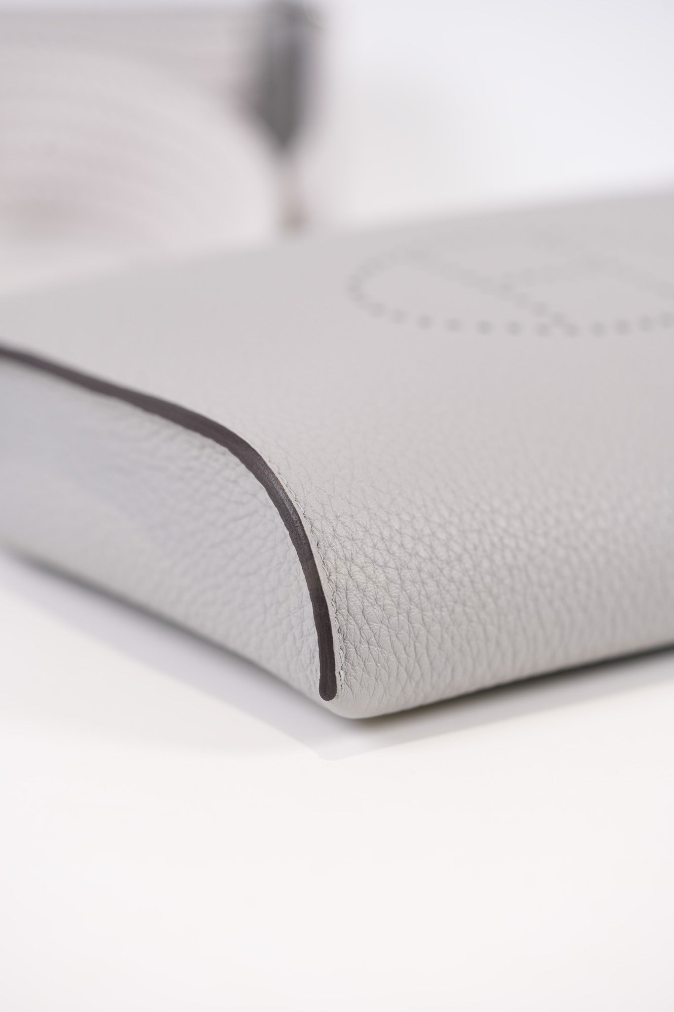 Videpoches Bag in Bleu Glacier Togo Leather & Palladium Hardware Stamp K (2025) | Purse Maison Luxury Bags Shop