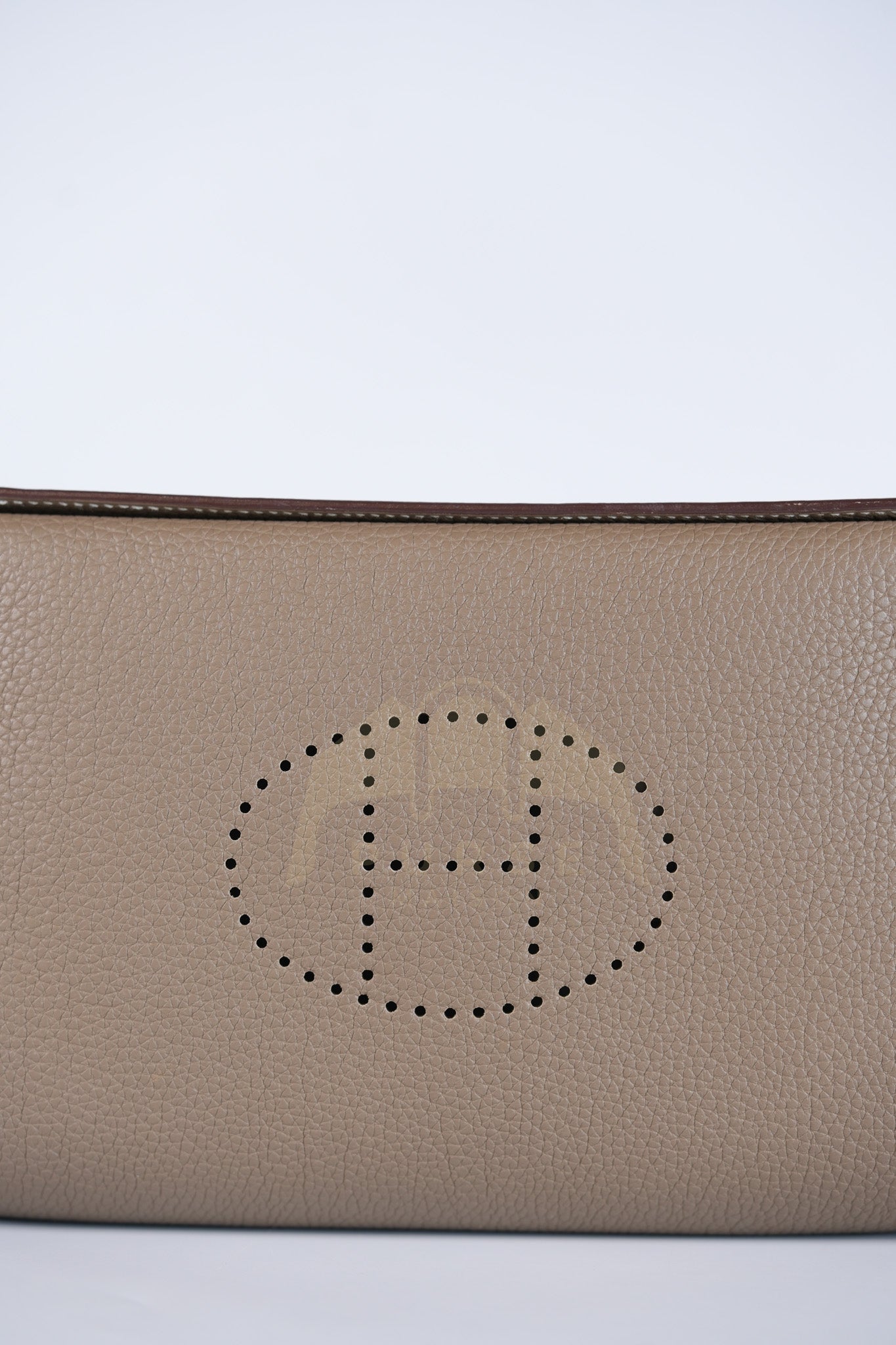Videpoches in Etoupe Togo Leather and Palladium Hardware Stamp B (2023) | Purse Maison Luxury Bags Shop