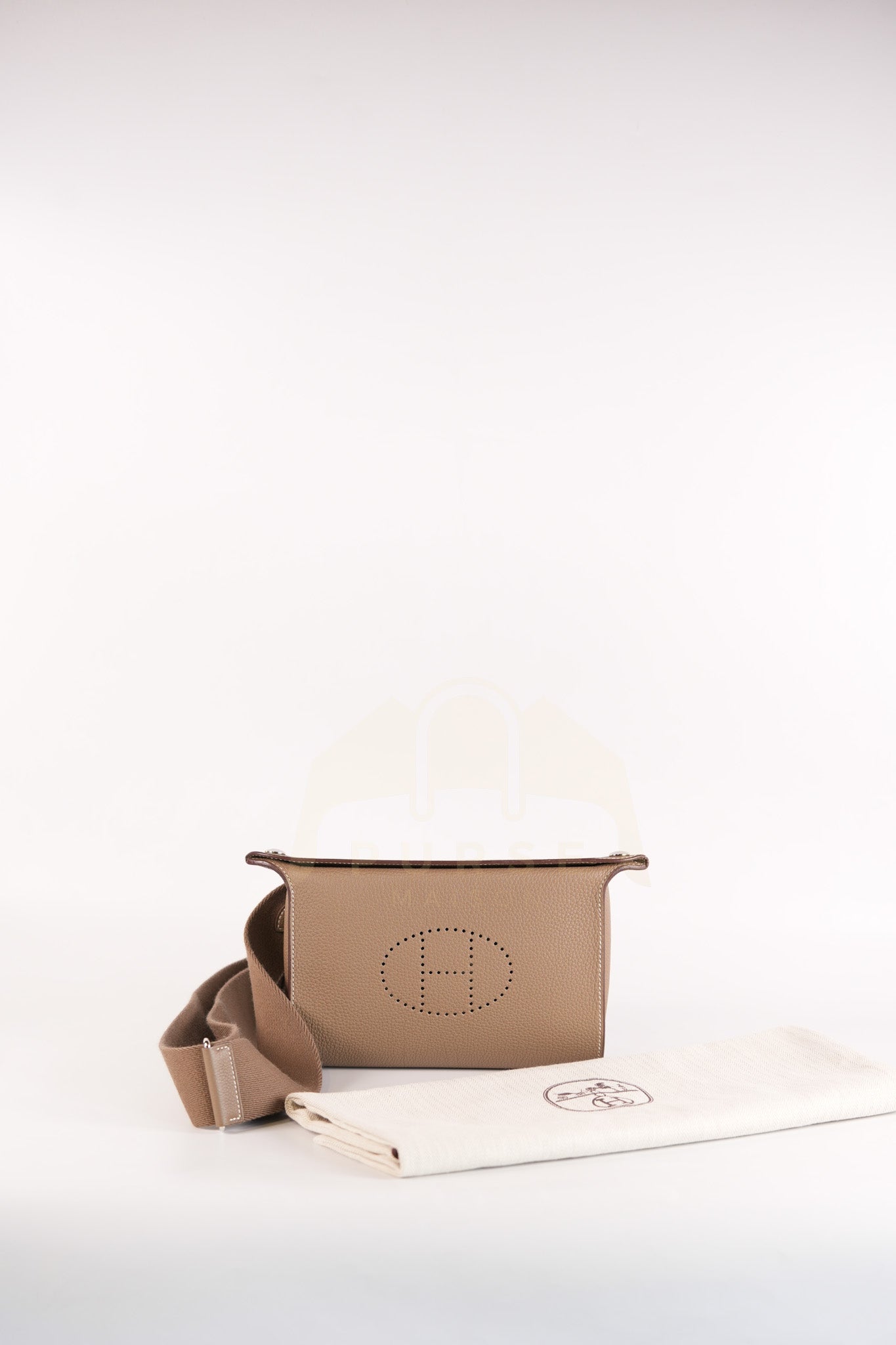 Videpoches in Etoupe Togo Leather and Palladium Hardware Stamp B (2023) | Purse Maison Luxury Bags Shop