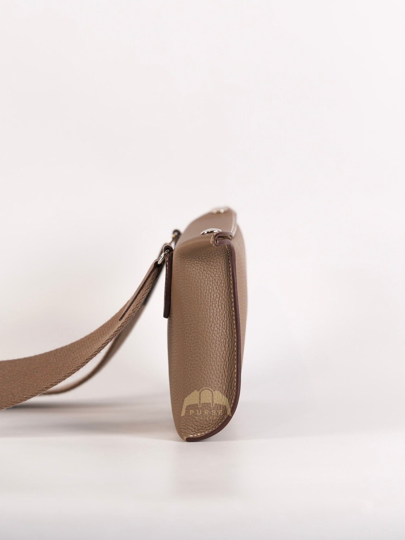 Videpoches in Etoupe Togo Leather and Palladium Hardware Stamp B (2023) | Purse Maison Luxury Bags Shop