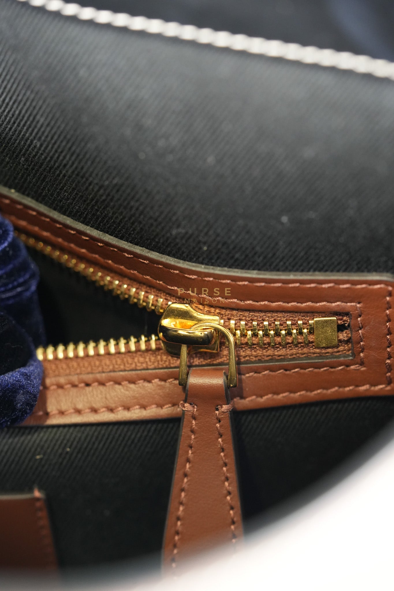 Vintage Check Tote Medium in Dark Birch Brown | Purse Maison Luxury Bags Shop