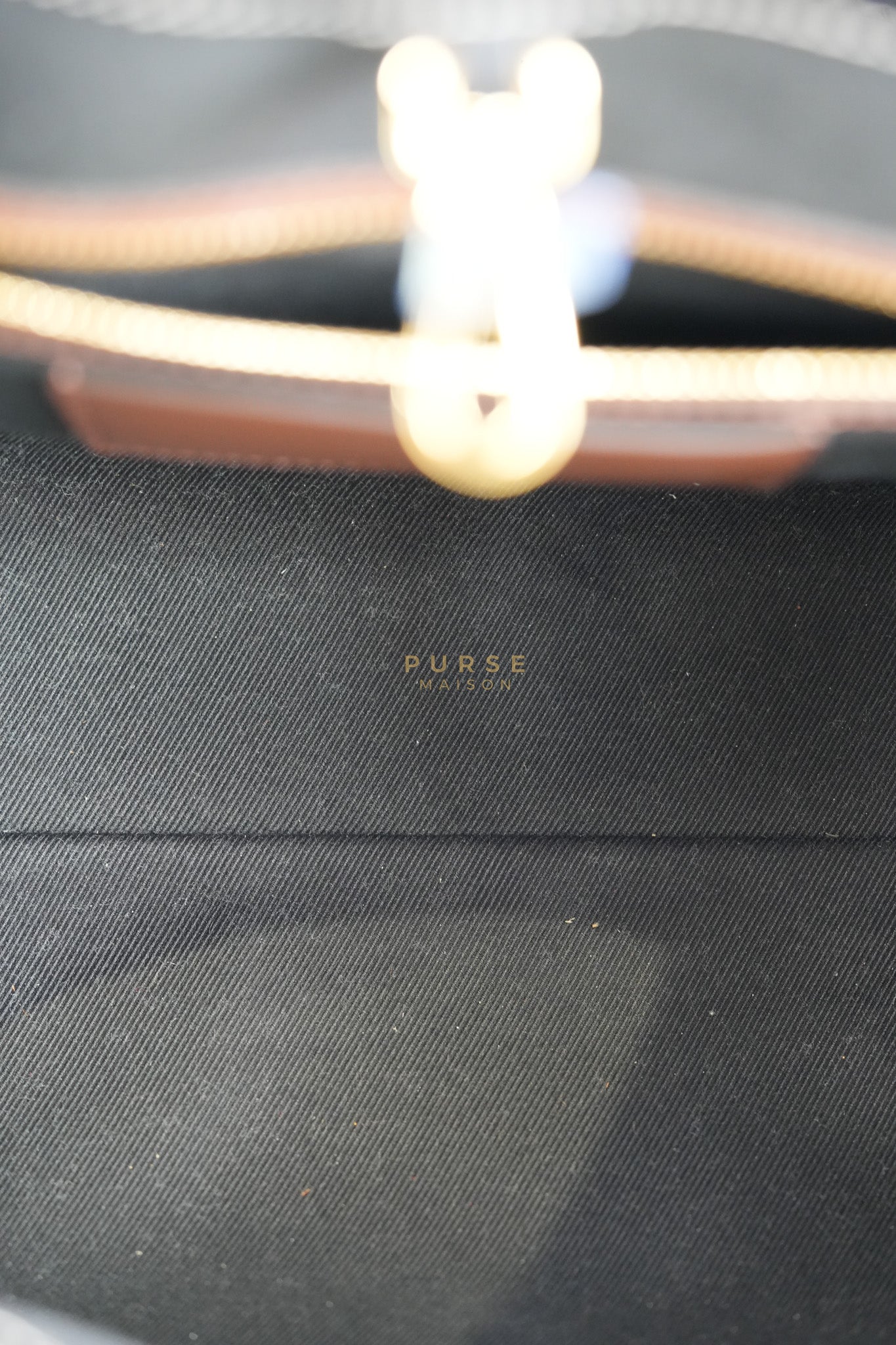 Vintage Check Tote Medium in Dark Birch Brown | Purse Maison Luxury Bags Shop