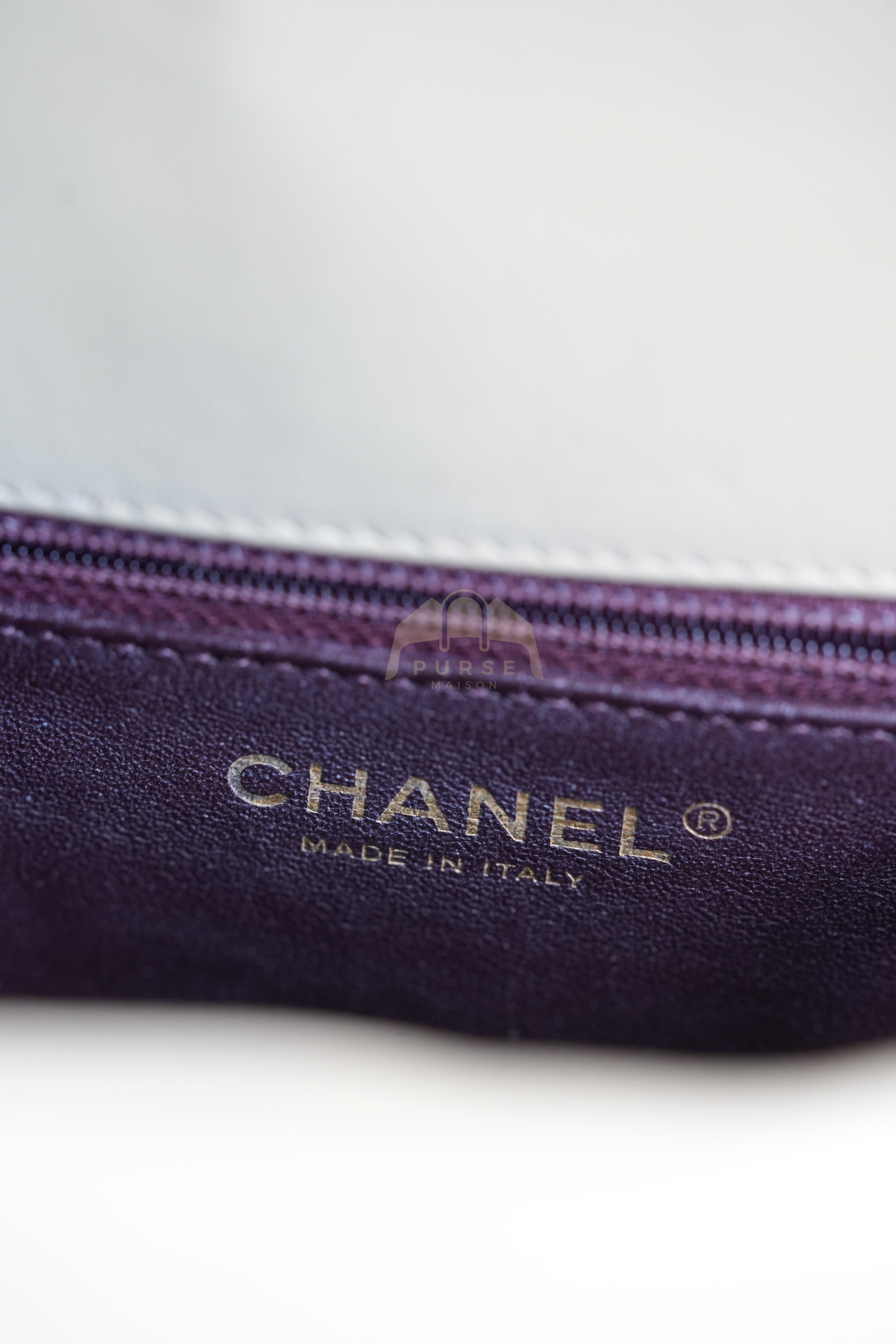 Vintage Diana Medium in Beige Calfskin Leather and Gold Hardware Series 20 | Purse Maison Luxury Bags Shop