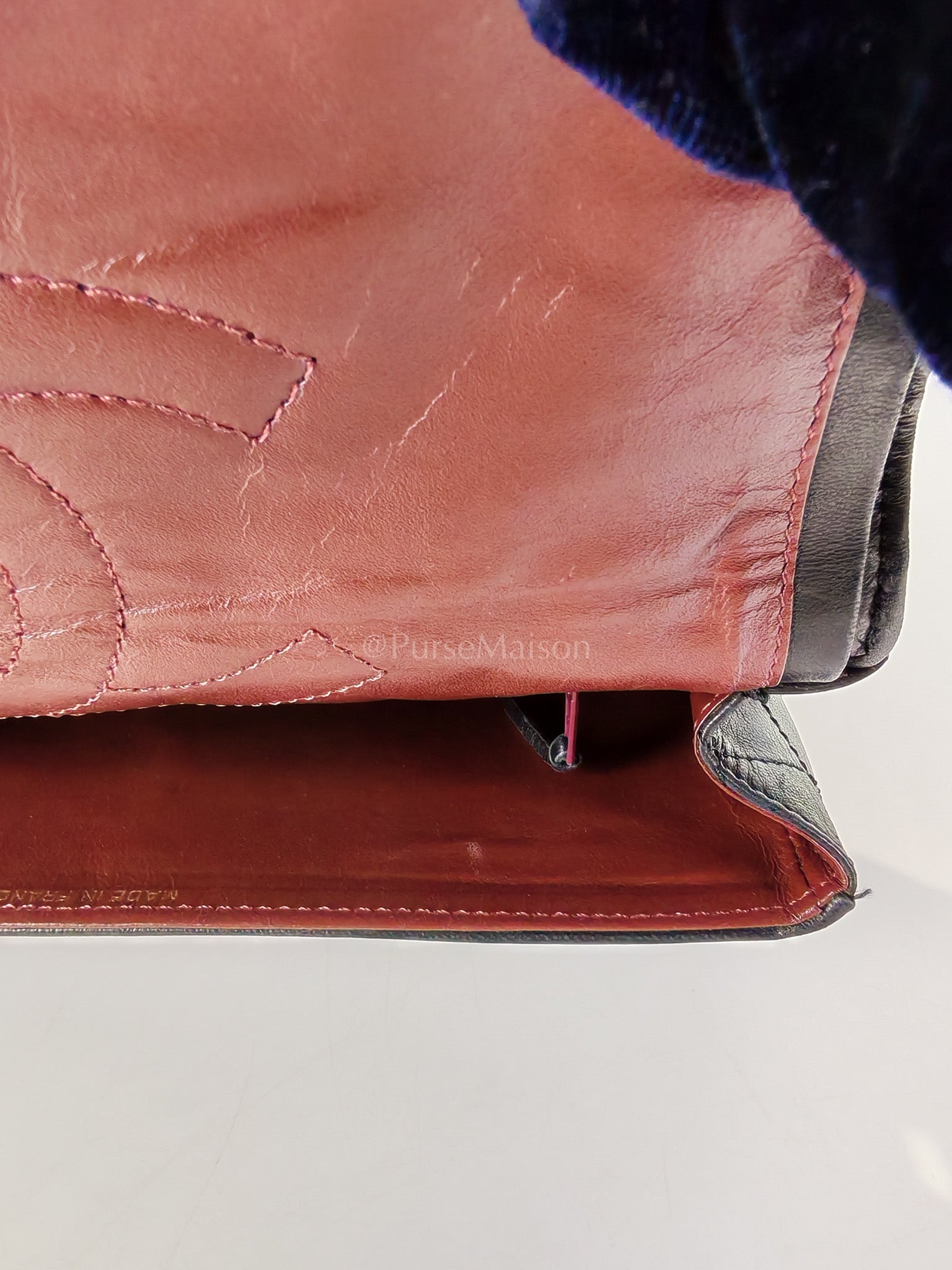 Vintage Double Flap in Black Quilted Lambskin Leather & Mixed Hardware Series 1 | Purse Maison Luxury Bags Shop