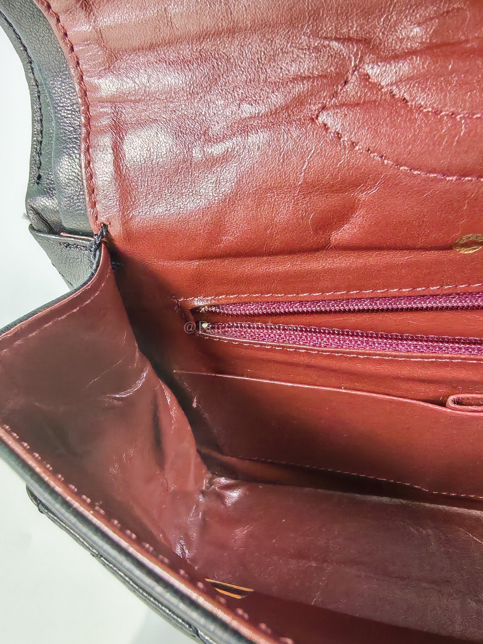 Vintage Double Flap in Black Quilted Lambskin Leather & Mixed Hardware Series 1 | Purse Maison Luxury Bags Shop