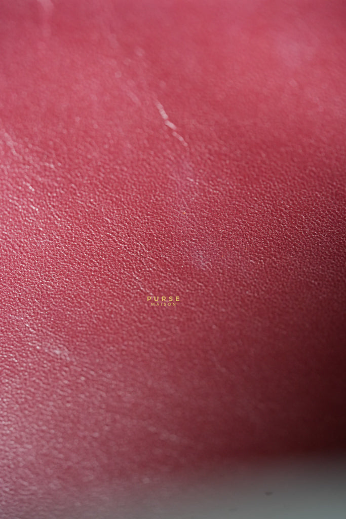 Vintage Flap Bag Black Lambskin Leather and 24k Gold Hardware Series 5 | Purse Maison Luxury Bags Shop