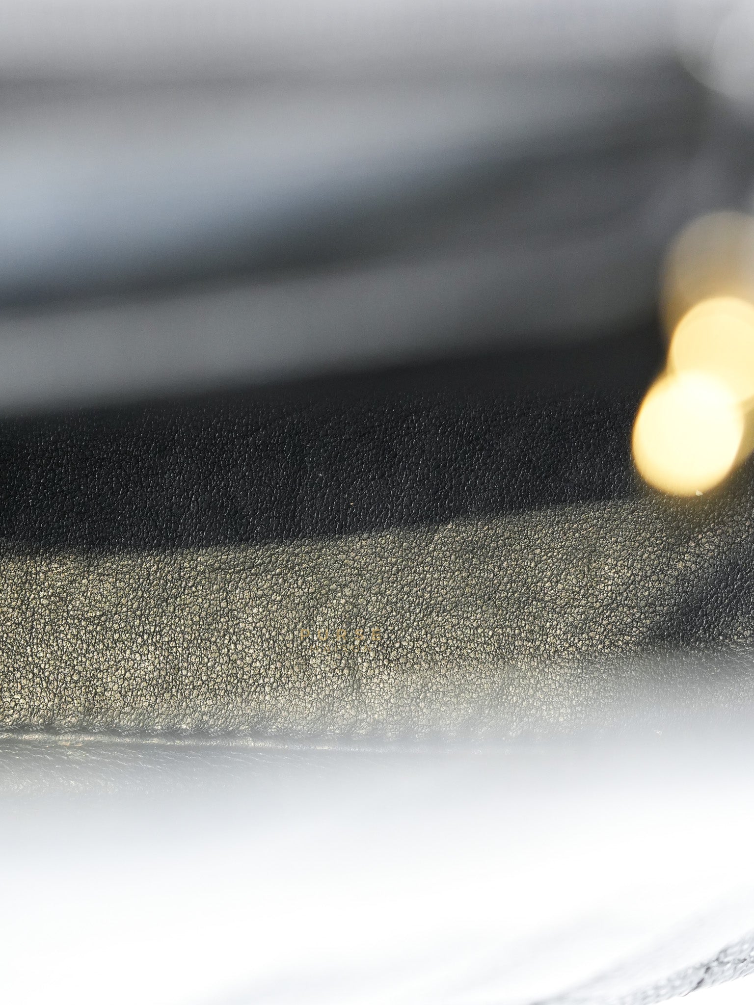 Vintage Classic Top Handle Bag Maxi in Black Quilted Caviar Leather Series 8 | Purse Maison Luxury Bags Shop