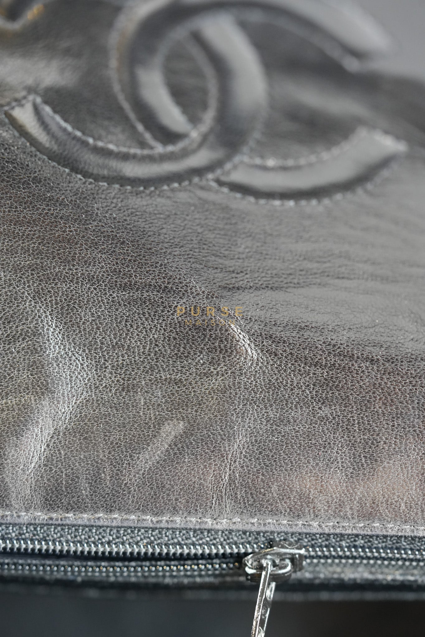 Vintage Mini Square Flap Bag in Black Quilted Lambskin Leather & Gold Hardware Series 4 | Purse Maison Luxury Bags Shop