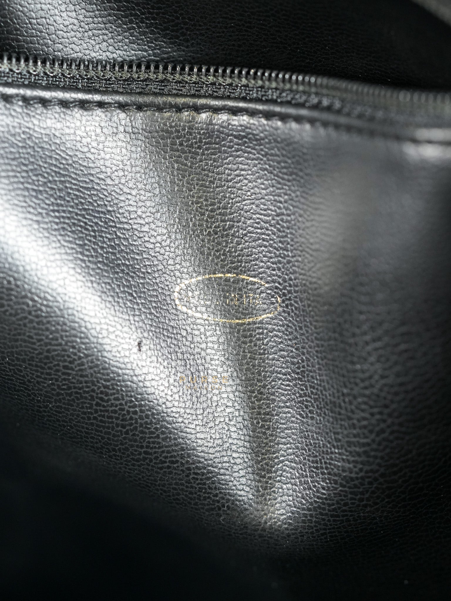 Vintage Tote Bag Medium in Black Quilted Lambskin Leather Series 25 | Purse Maison Luxury Bags Shop