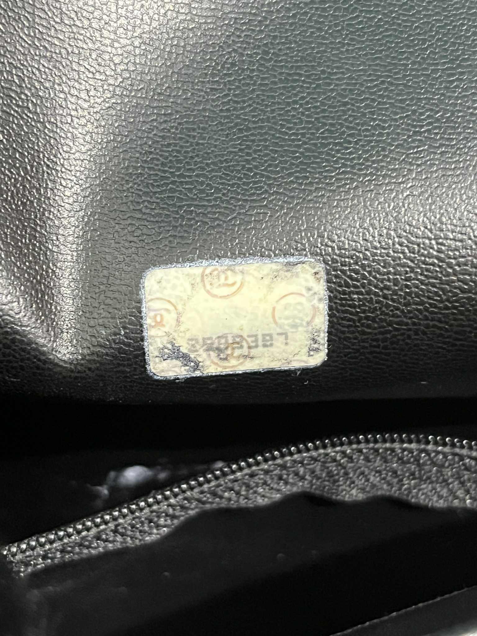 Vintage Tote Bag Medium in Black Quilted Lambskin Leather Gold Hardware Series 2 | Purse Maison Luxury Bags Shop