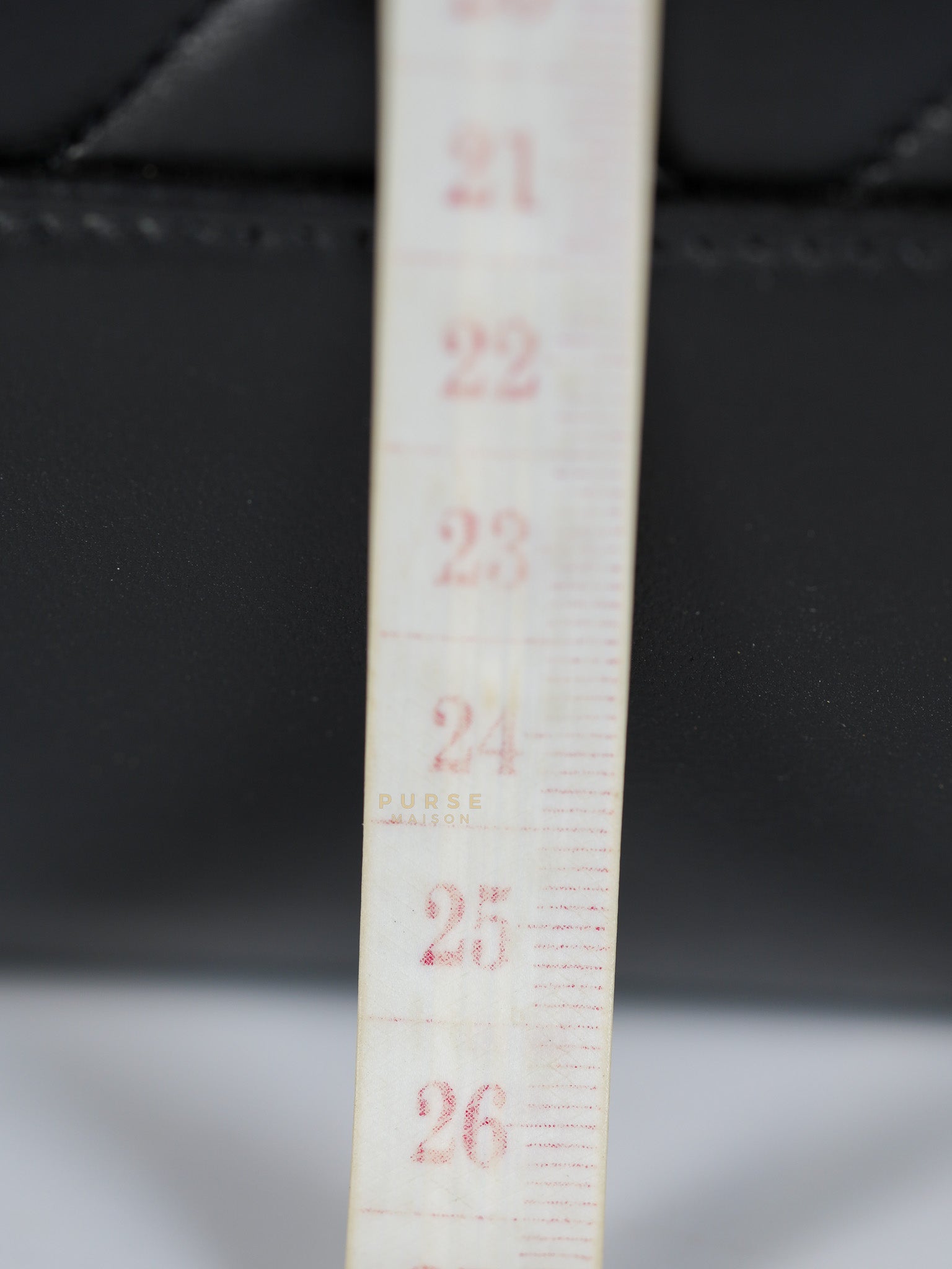 Vintage Tote Bag Medium in Black Quilted Lambskin Leather Series 25 | Purse Maison Luxury Bags Shop