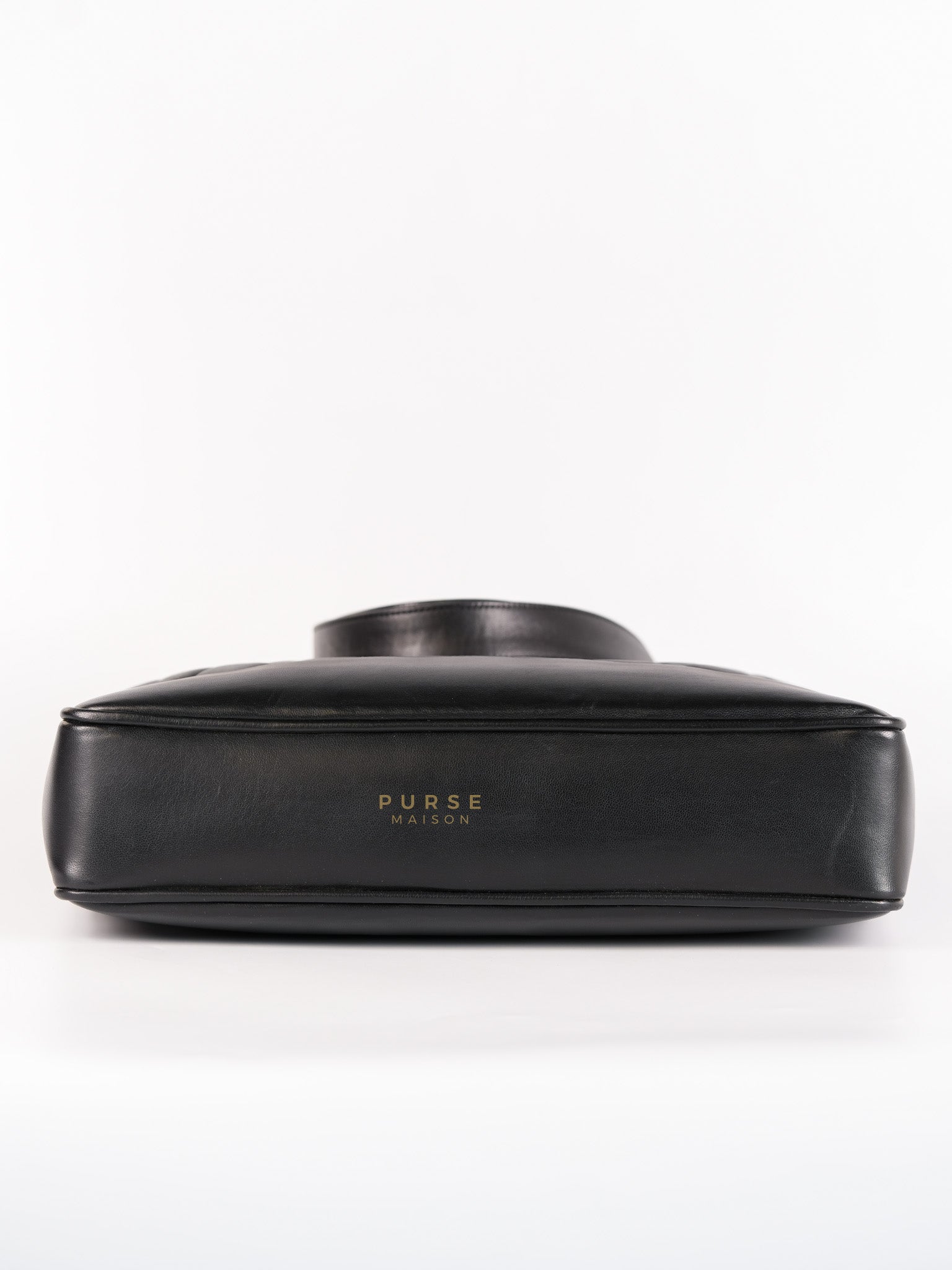 Vintage Tote Bag Medium in Black Quilted Lambskin Leather Series 25 | Purse Maison Luxury Bags Shop