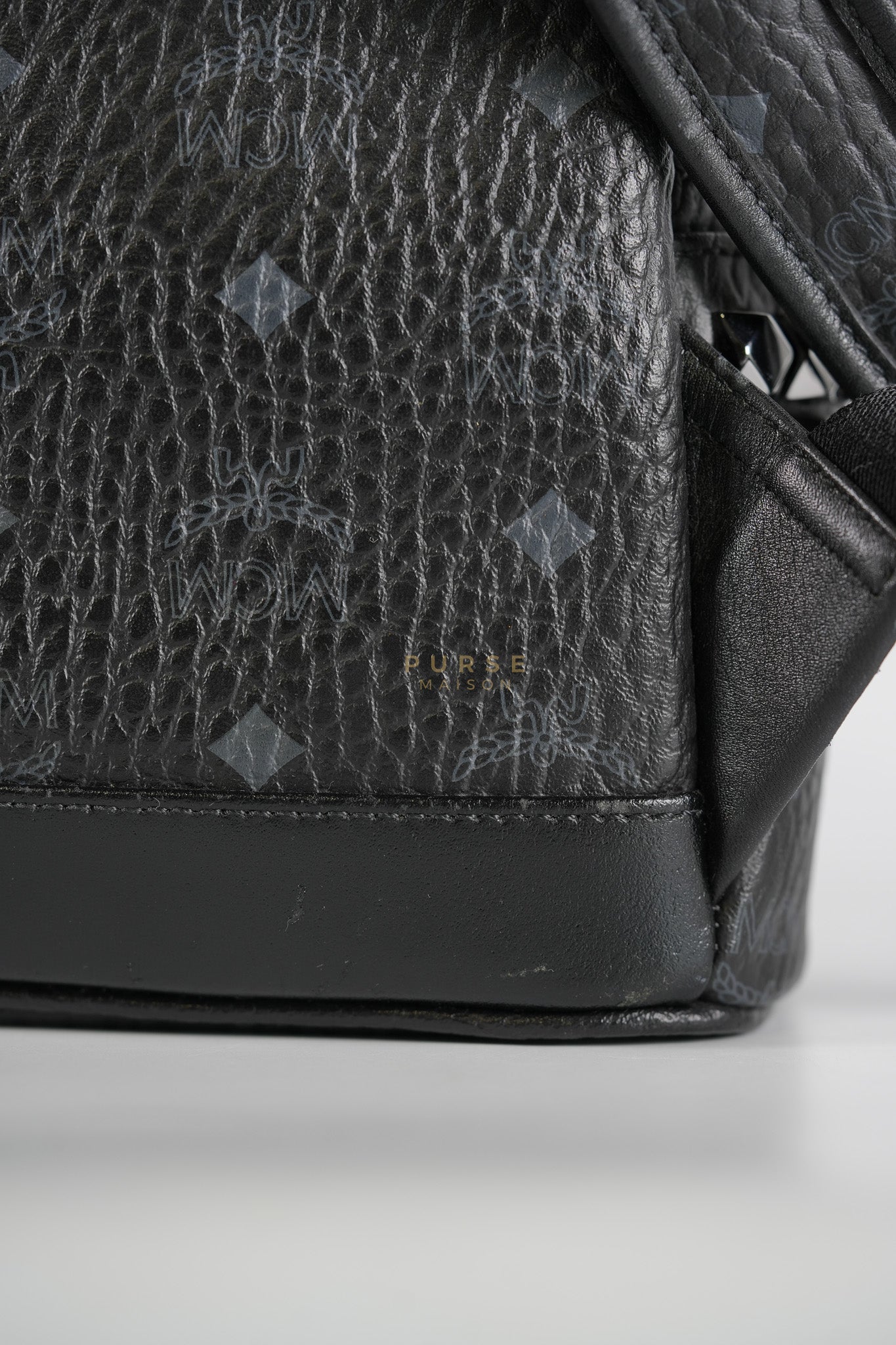 Visetos Stark Small Side Stud Backpack | Purse Maison Luxury Bags Shop