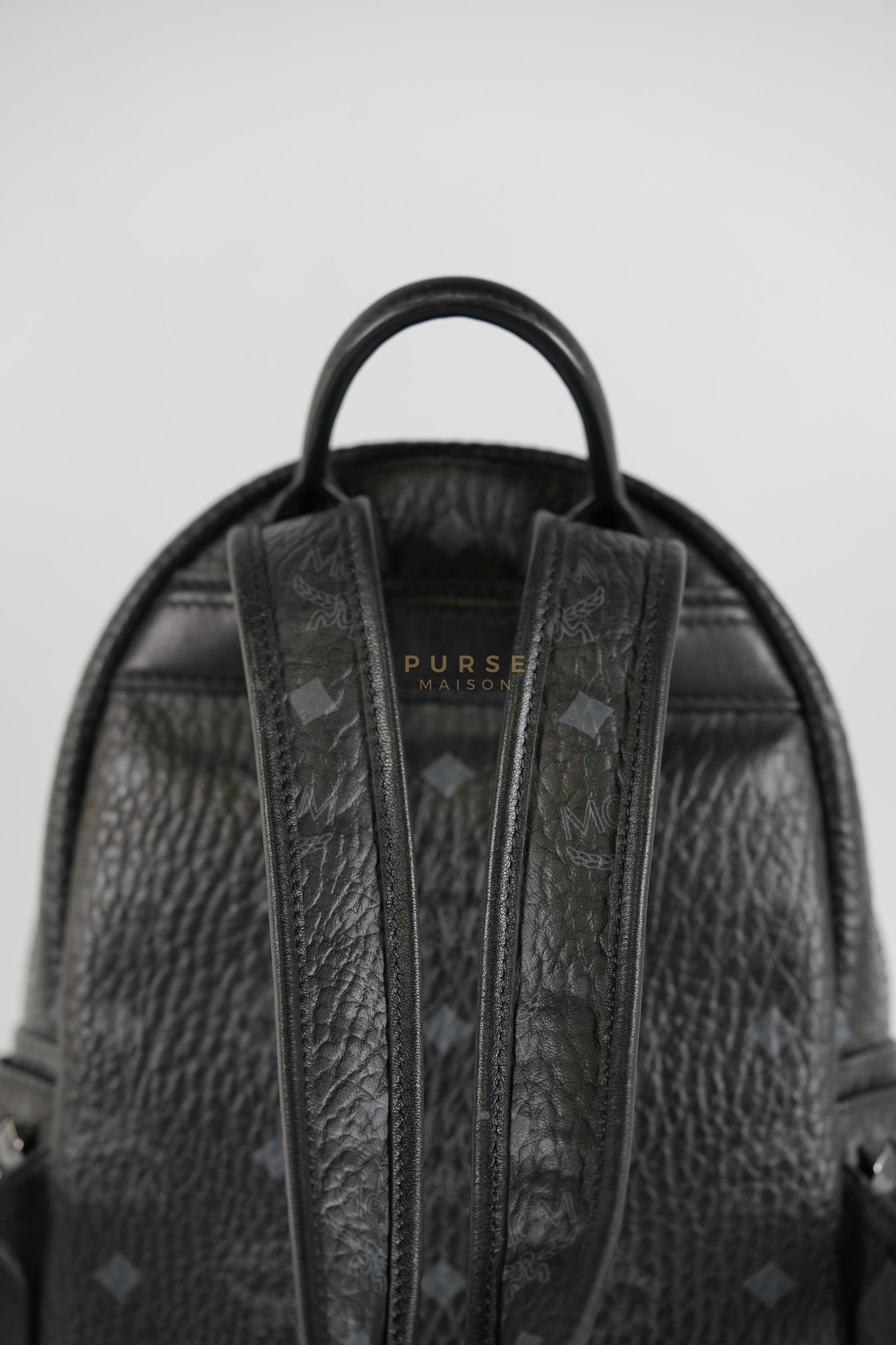 Visetos Stark Small Side Stud Backpack | Purse Maison Luxury Bags Shop