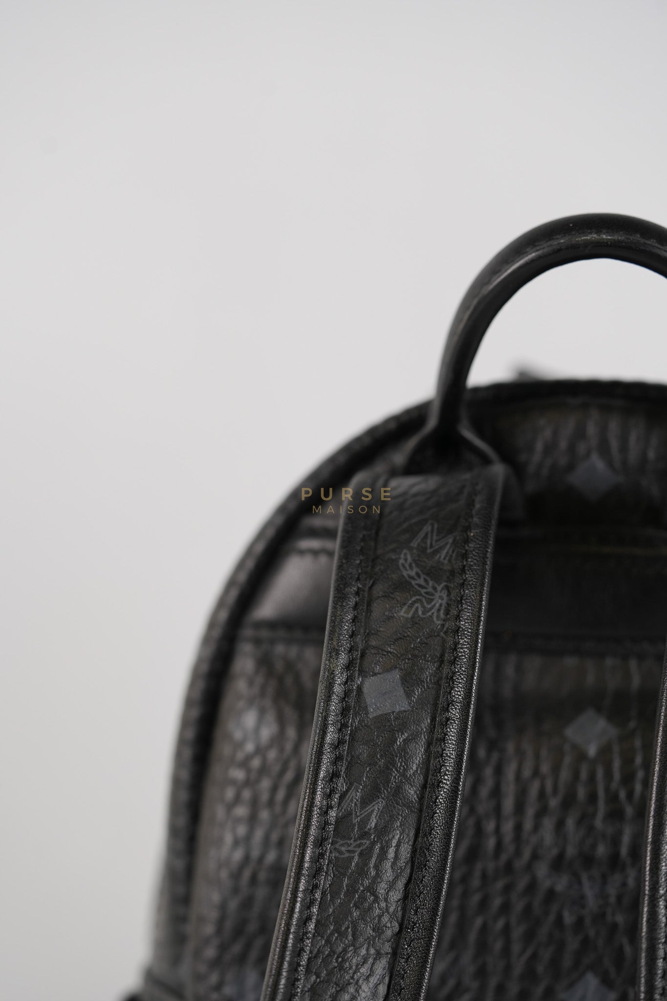Visetos Stark Small Side Stud Backpack | Purse Maison Luxury Bags Shop