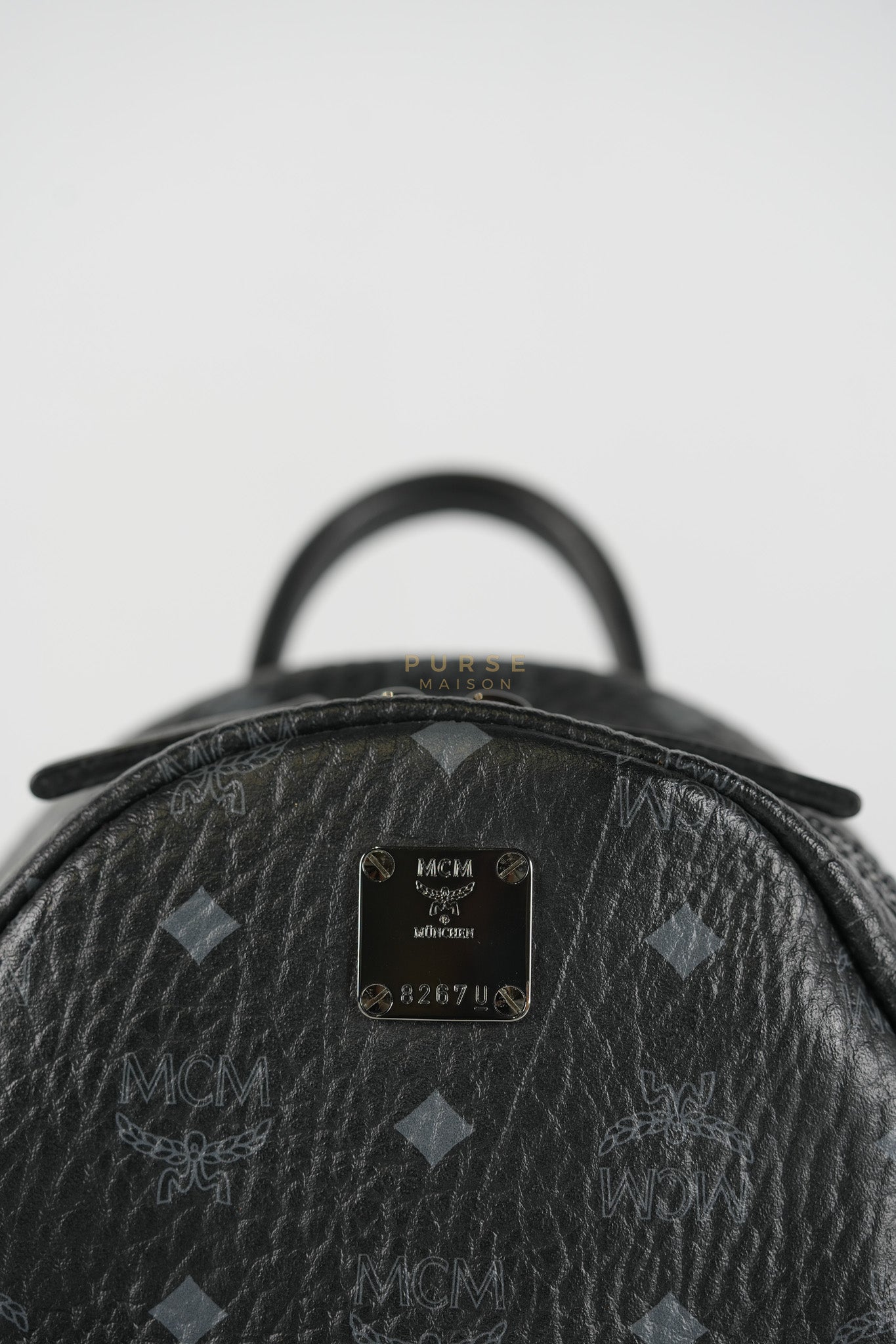 Visetos Stark Small Side Stud Backpack | Purse Maison Luxury Bags Shop