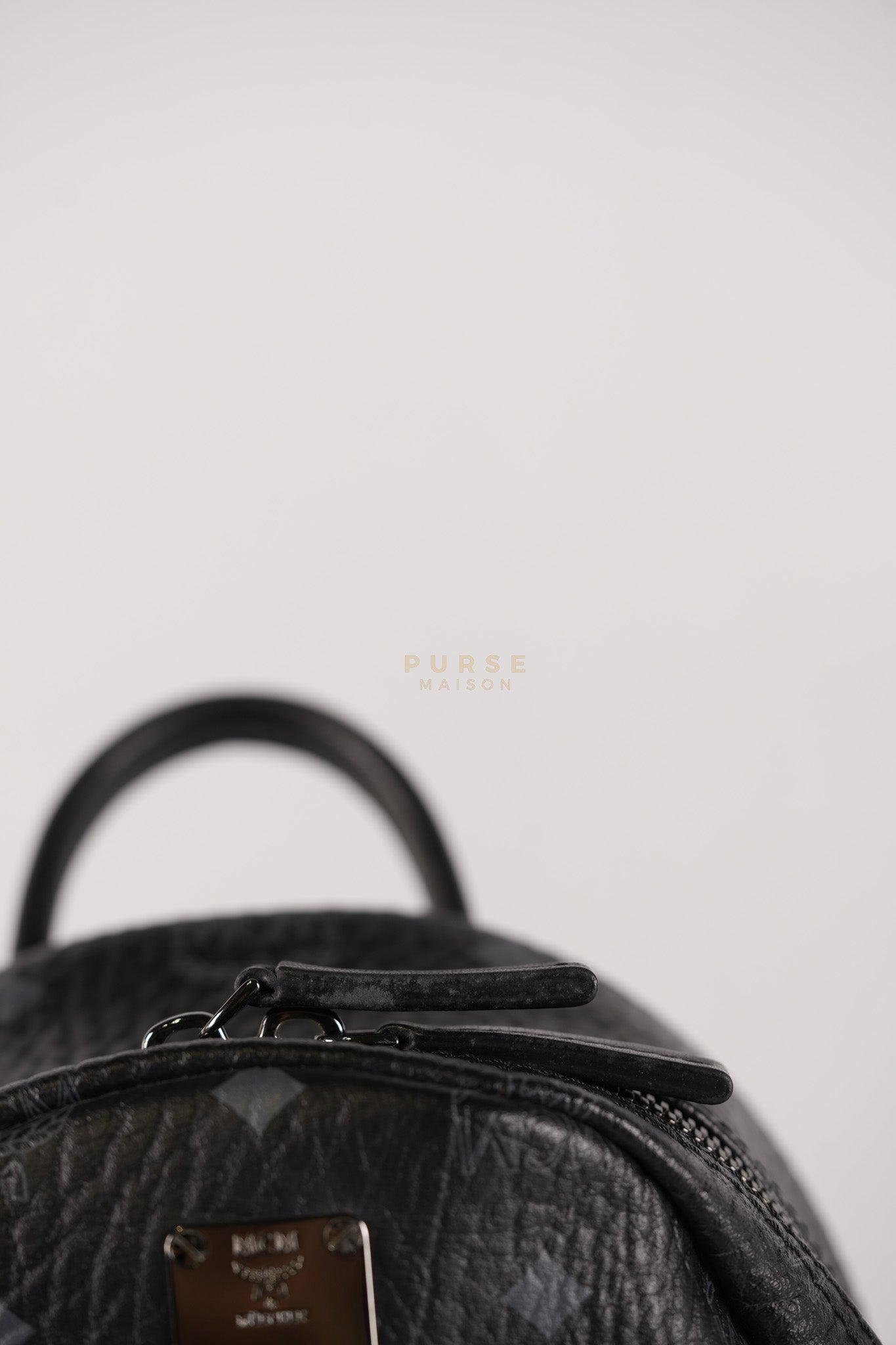 Visetos Stark Small Side Stud Backpack | Purse Maison Luxury Bags Shop