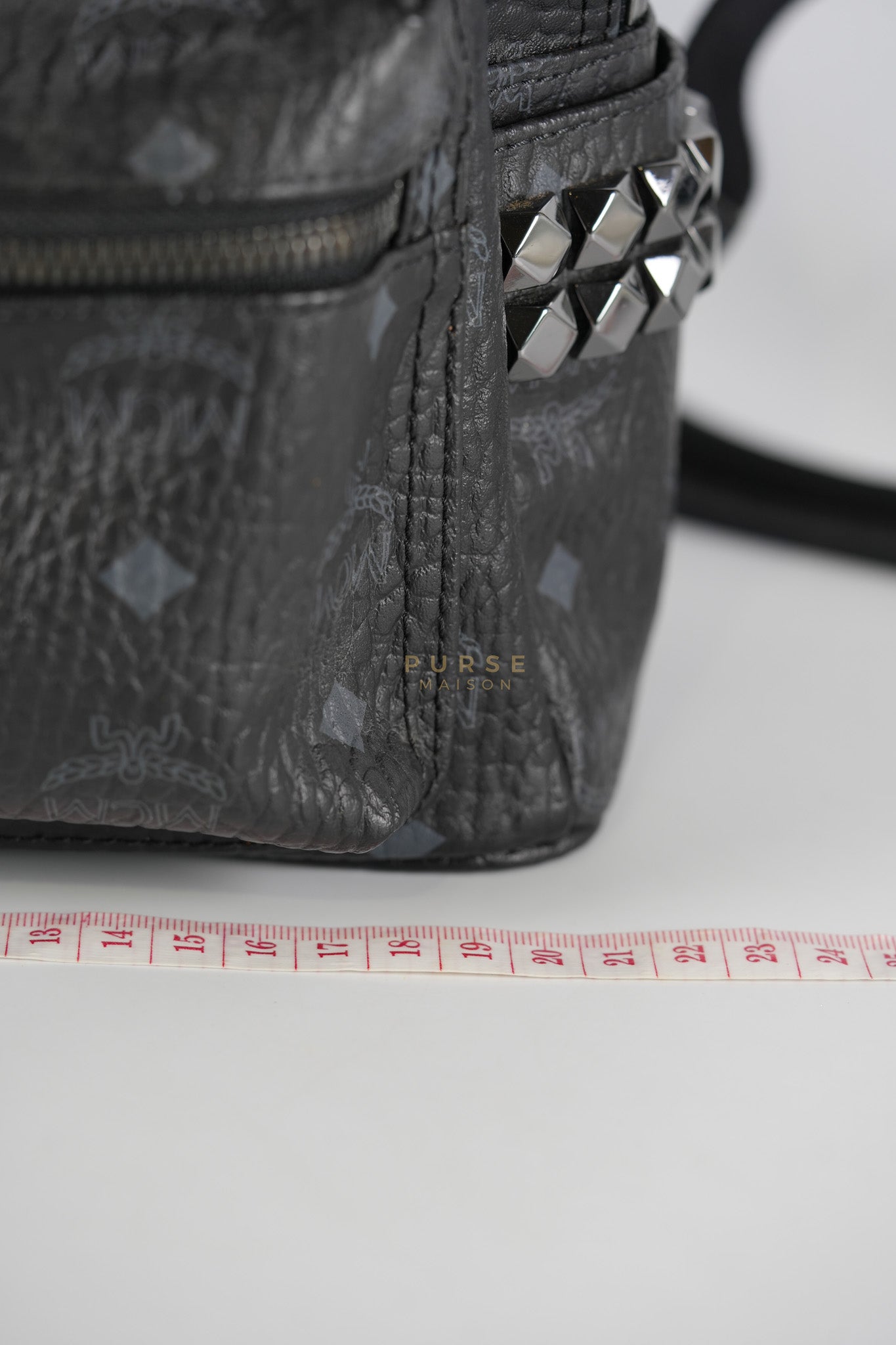 Visetos Stark Small Side Stud Backpack | Purse Maison Luxury Bags Shop