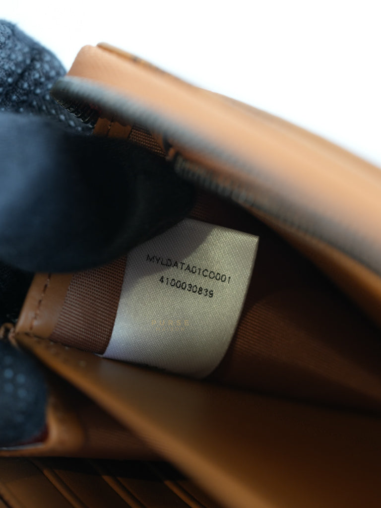 Visetoso Gold Calfskin Leather Zippy Wallet | Purse Maison Luxury Bags Shop