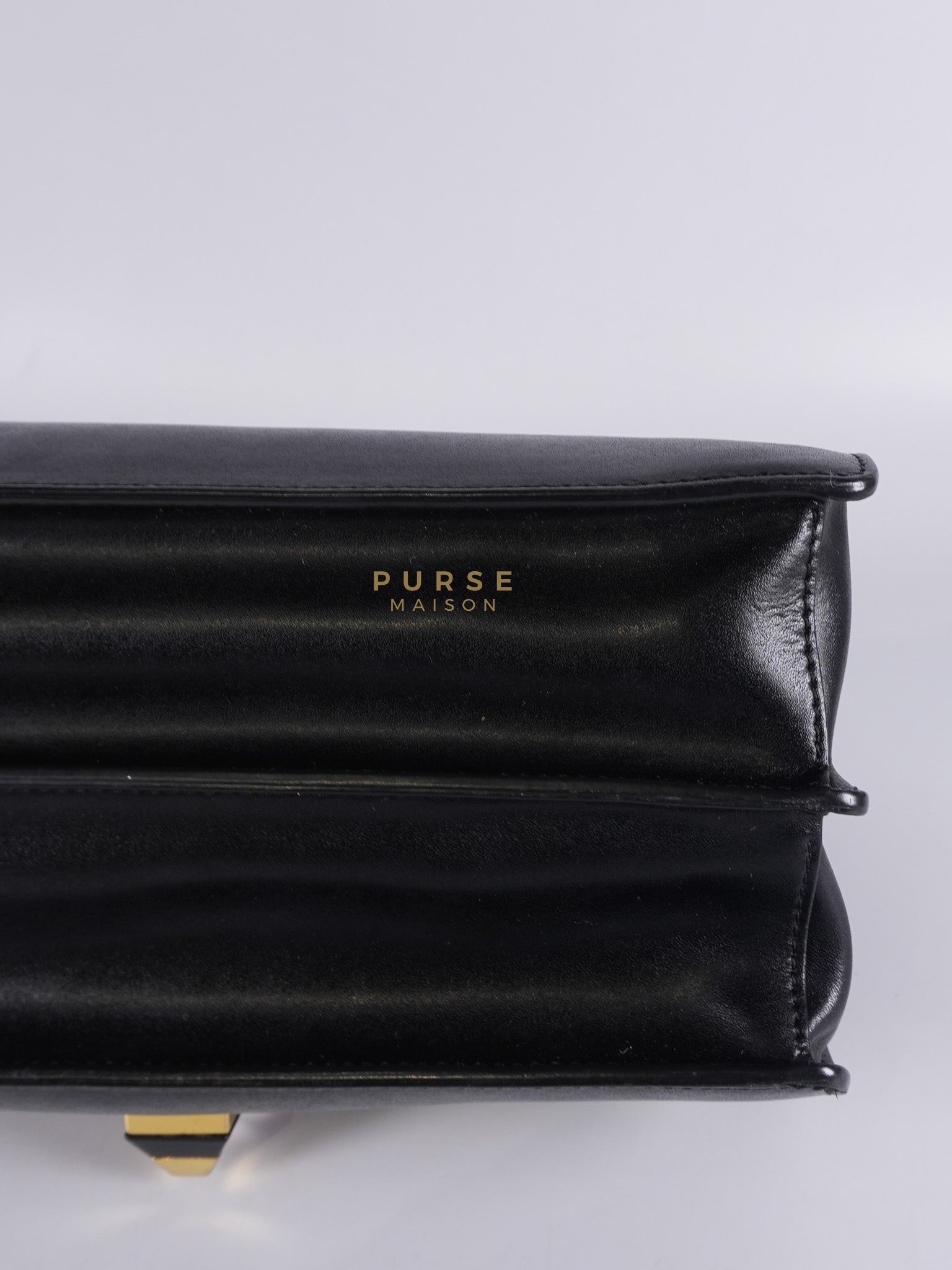 Vitello Liberty Bicolor and Gold Hardware | Purse Maison Luxury Bags Shop