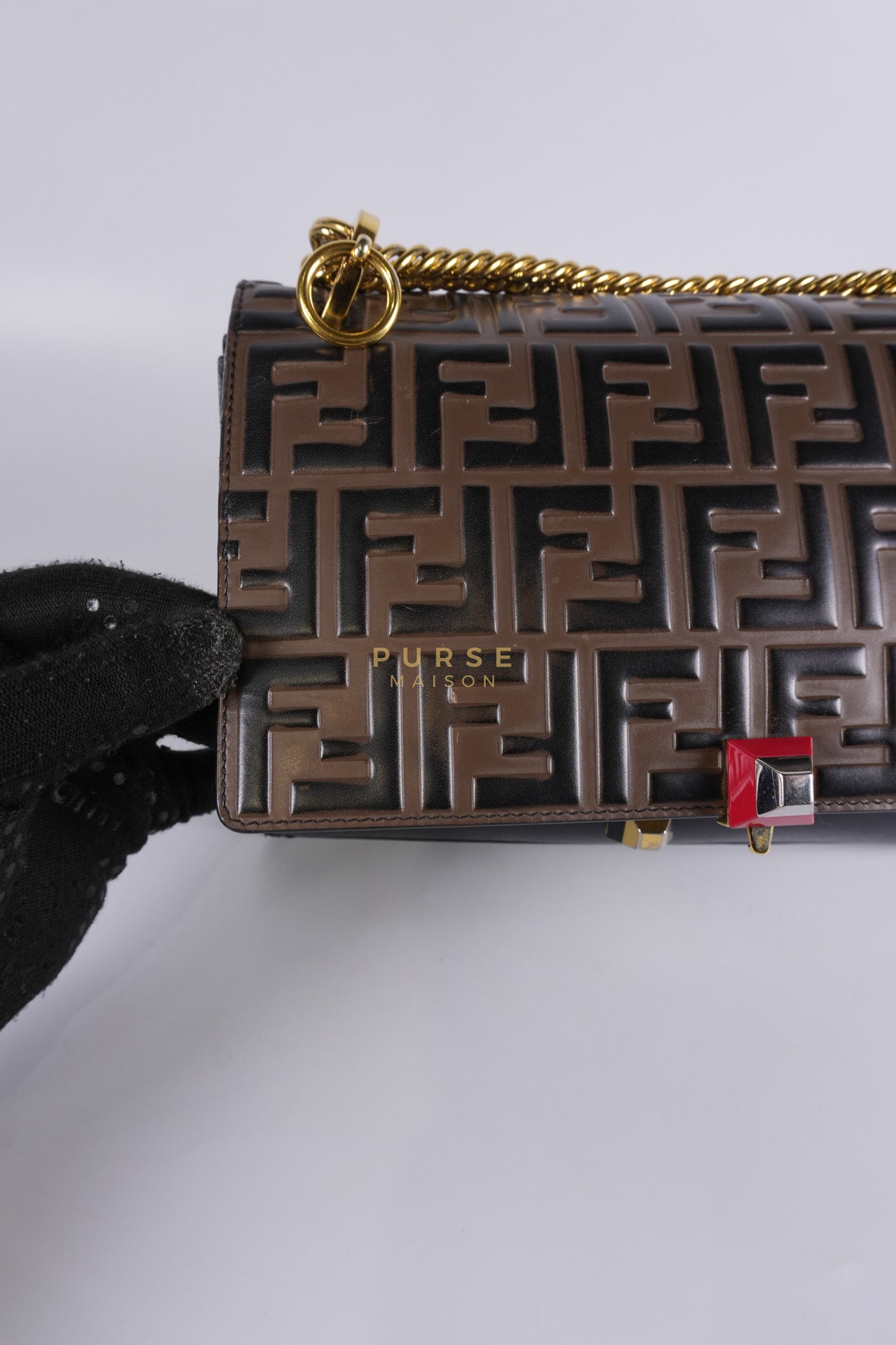 Vitello Liberty Bicolor and Gold Hardware | Purse Maison Luxury Bags Shop