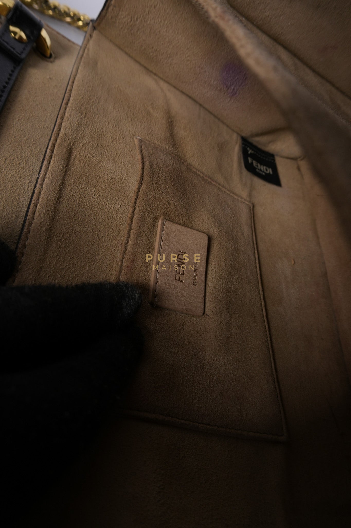 Vitello Liberty Bicolor and Gold Hardware | Purse Maison Luxury Bags Shop