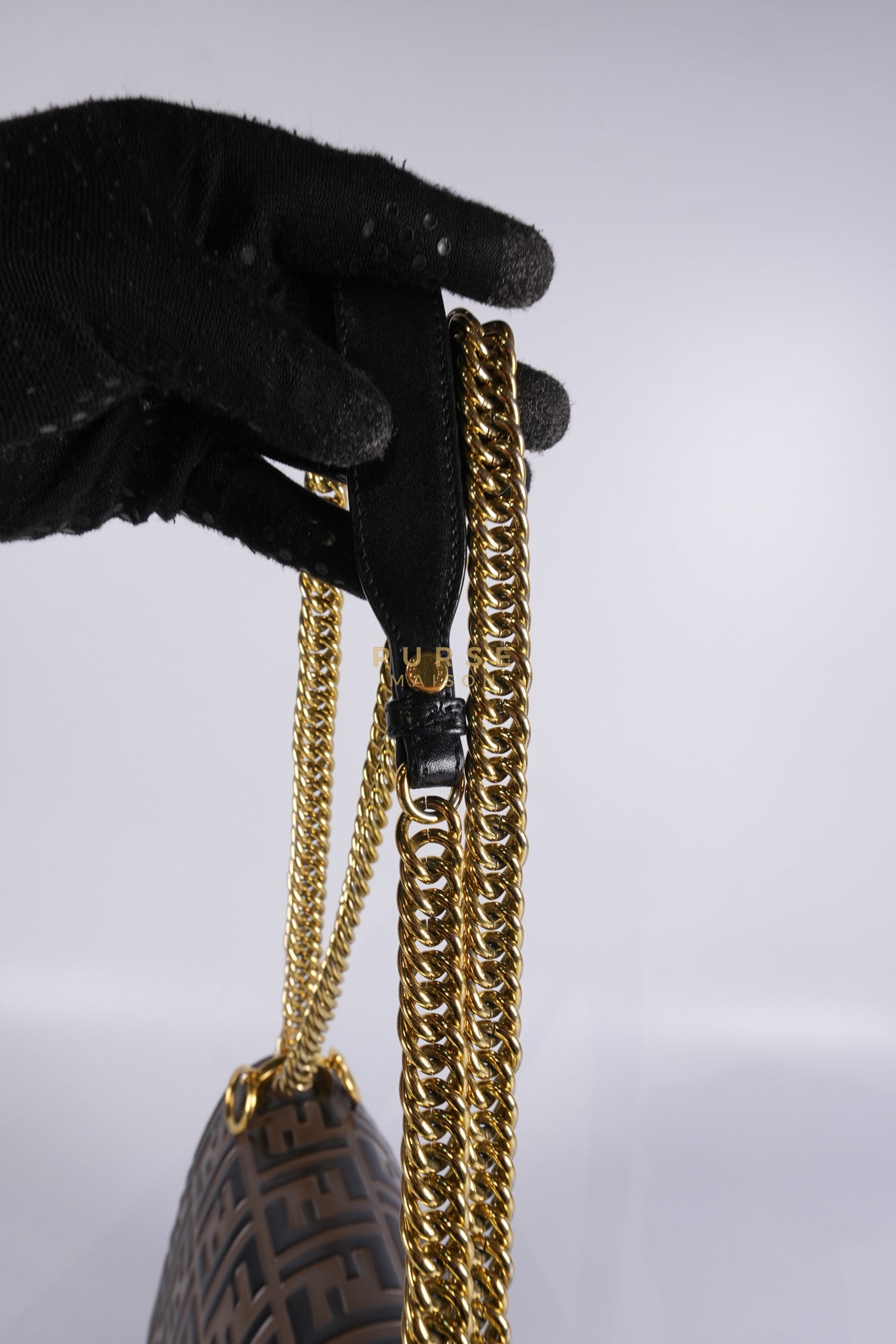 Vitello Liberty Bicolor and Gold Hardware | Purse Maison Luxury Bags Shop