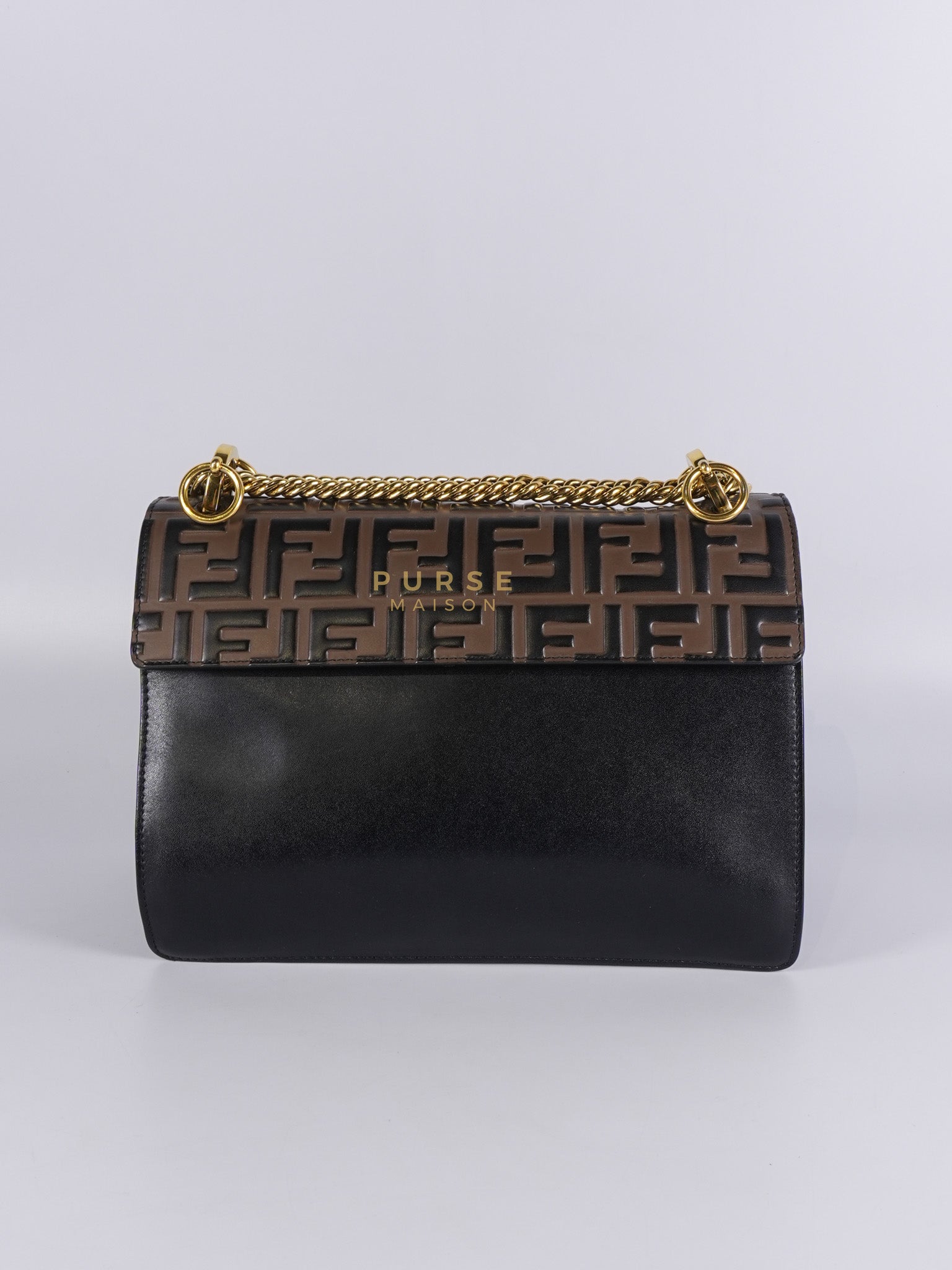 Vitello Liberty Bicolor and Gold Hardware | Purse Maison Luxury Bags Shop