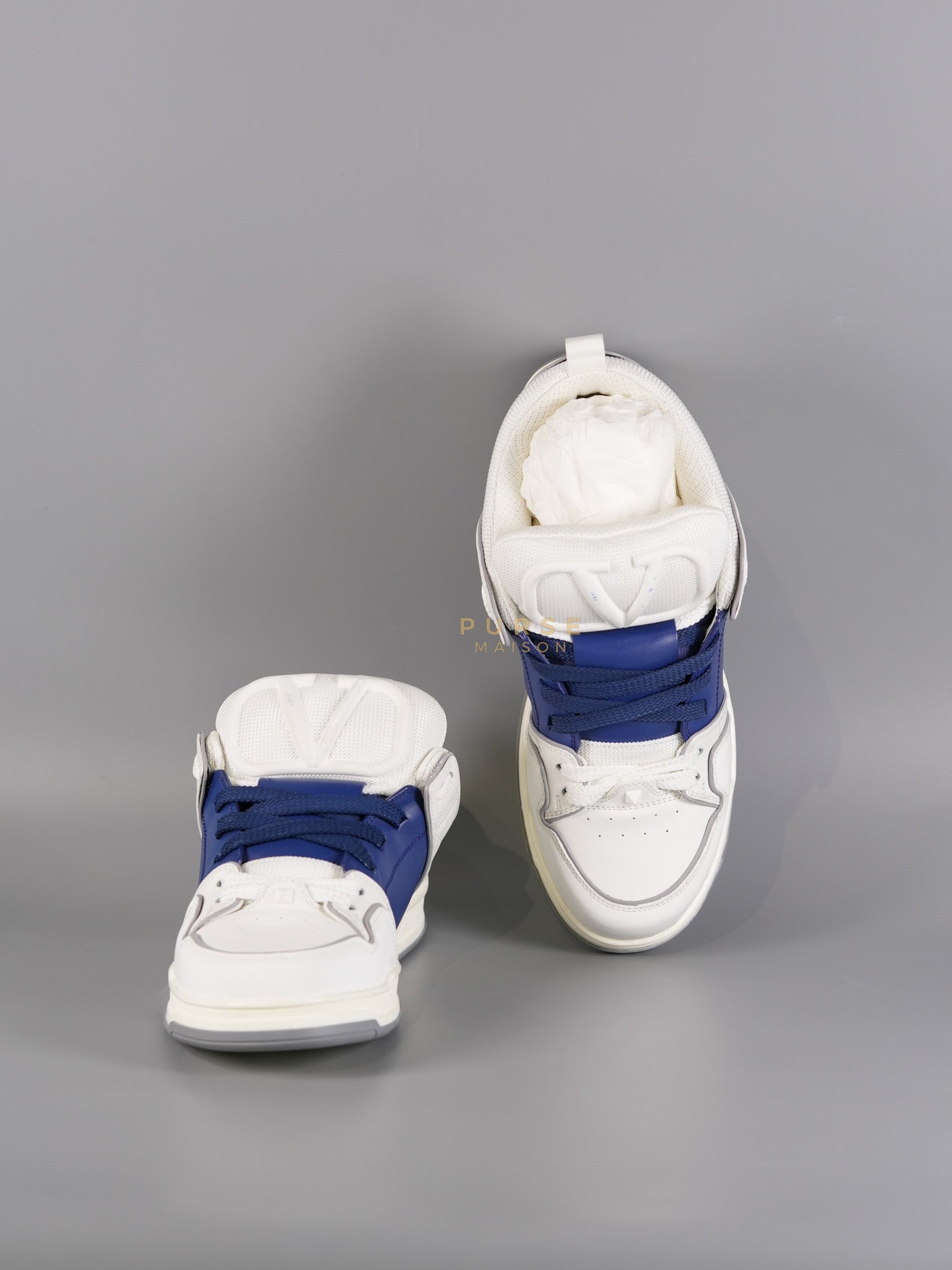 VLogo Signature Mid-Top Sneakers Size 44 EU(28.5cm) | Purse Maison Luxury Bags Shop