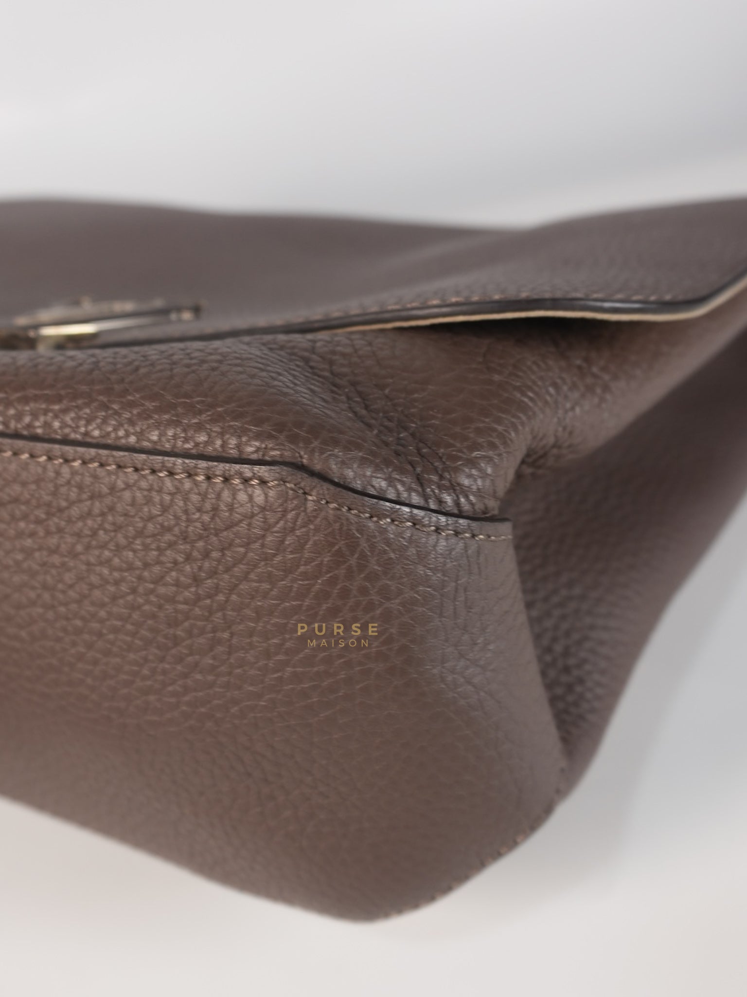 Volta Bag Taurillon Leather in Silver Hardware (Date Code: MI5115) | Purse Maison Luxury Bags Shop