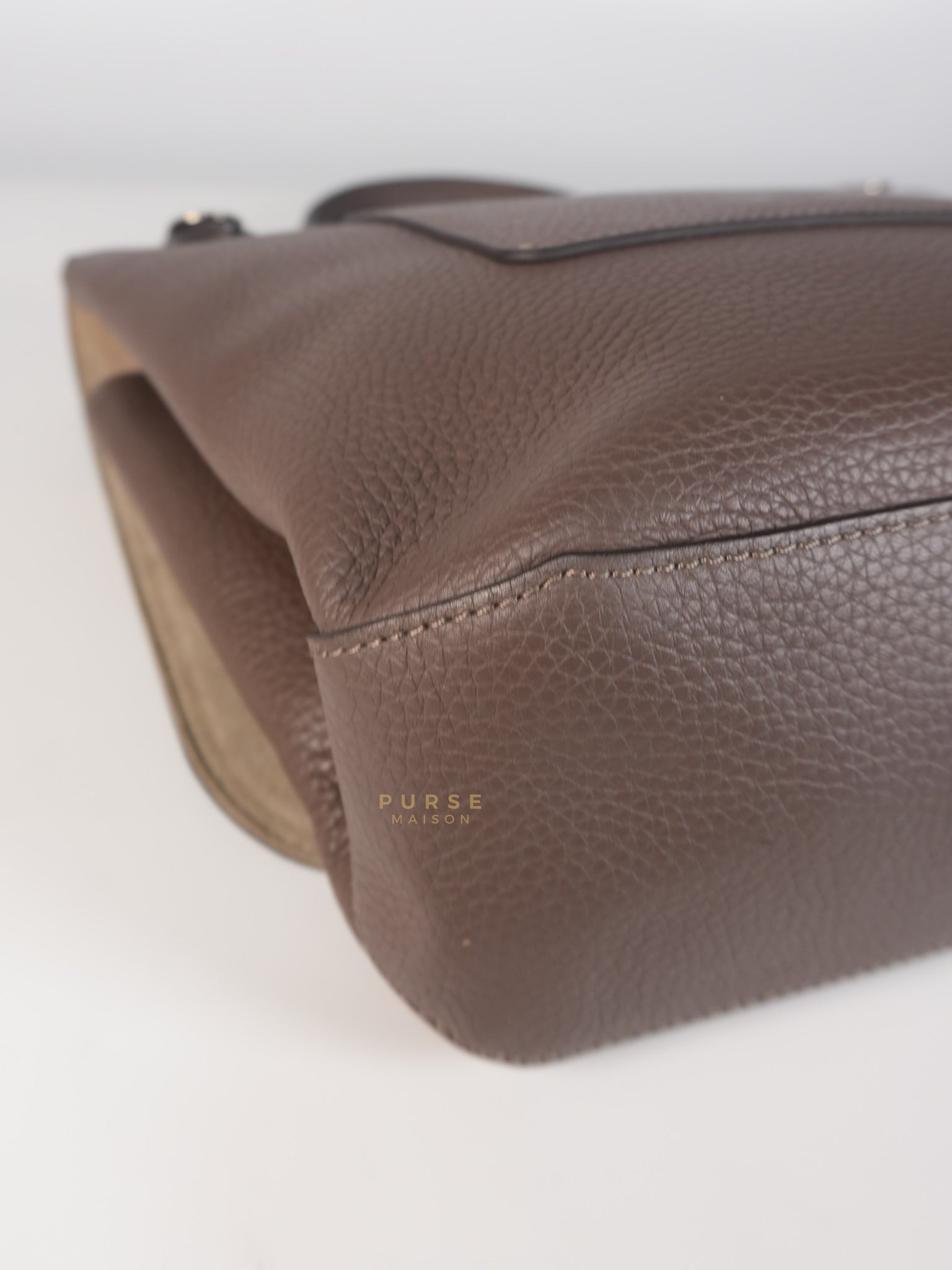 Volta Bag Taurillon Leather in Silver Hardware (Date Code: MI5115) | Purse Maison Luxury Bags Shop