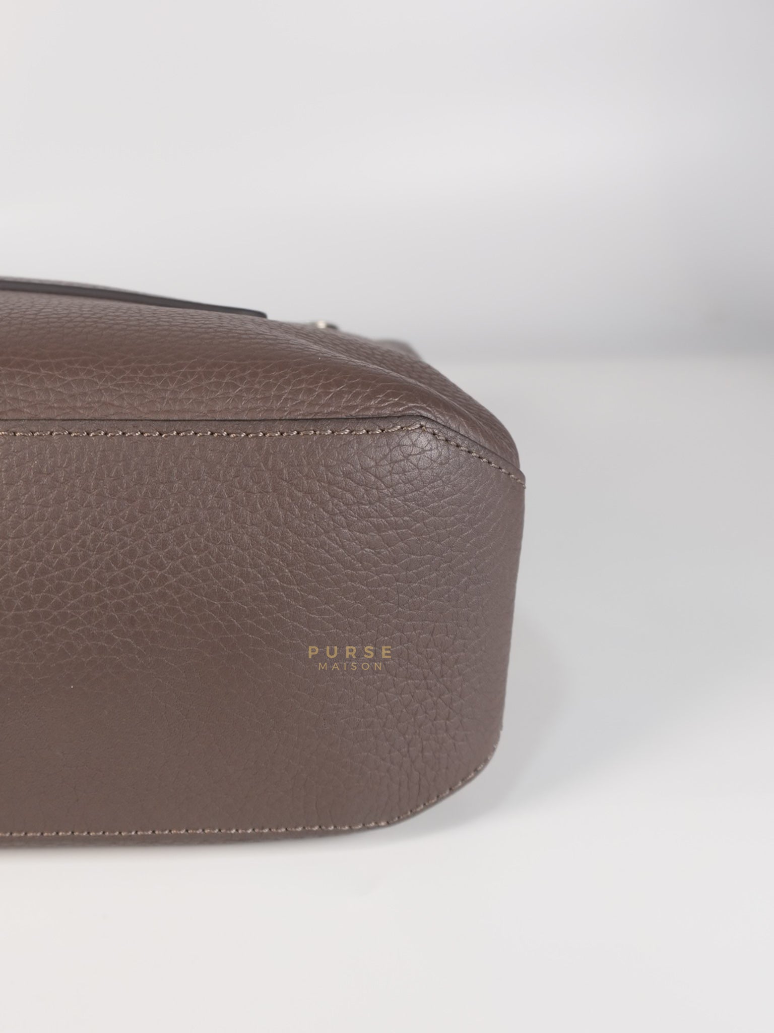 Volta Bag Taurillon Leather in Silver Hardware (Date Code: MI5115) | Purse Maison Luxury Bags Shop