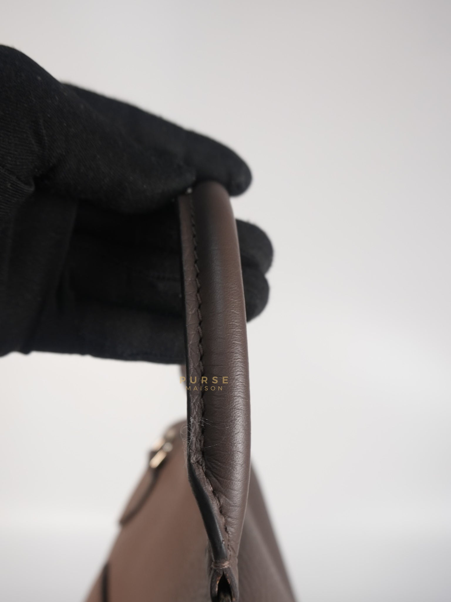 Volta Bag Taurillon Leather in Silver Hardware (Date Code: MI5115) | Purse Maison Luxury Bags Shop