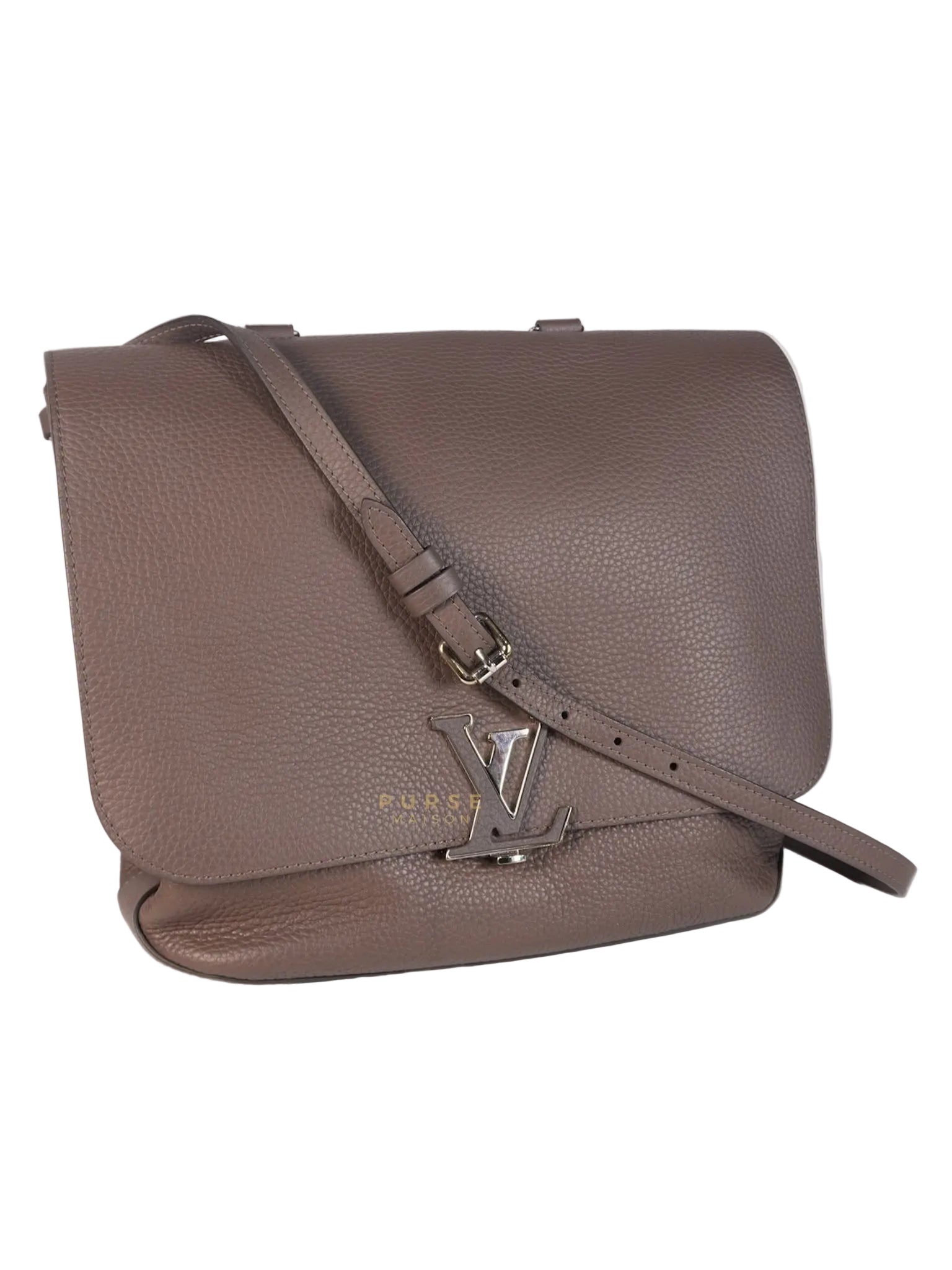 Volta Bag Taurillon Leather in Silver Hardware (Date Code: MI5115) | Purse Maison Luxury Bags Shop