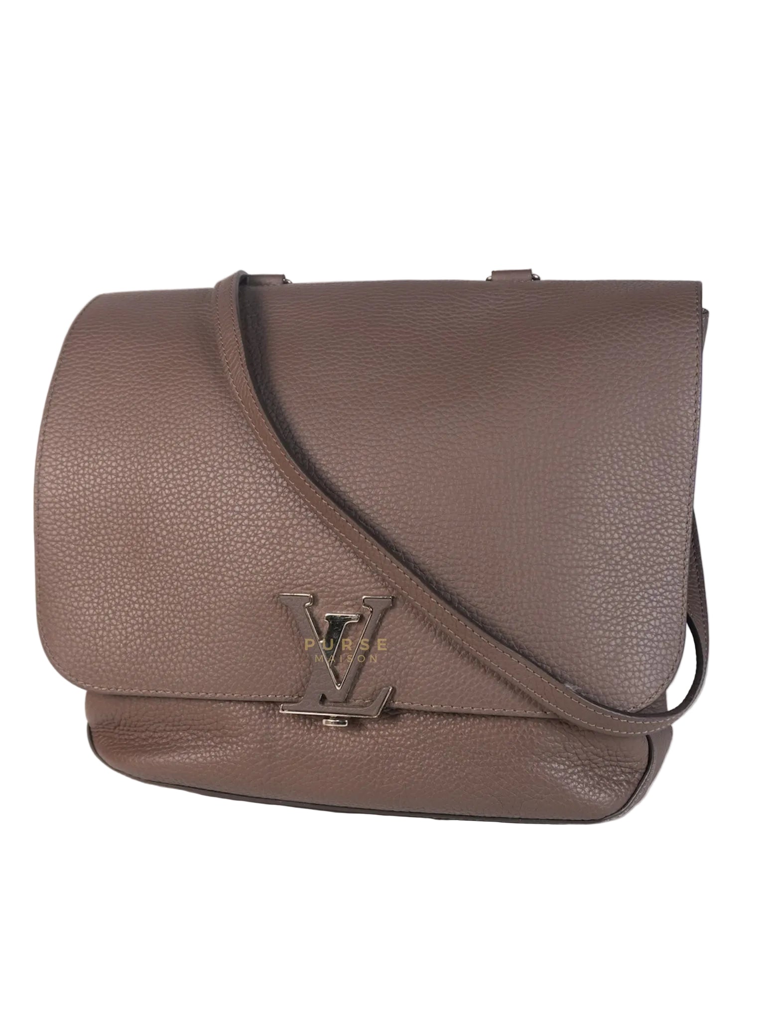 Volta Bag Taurillon Leather in Silver Hardware (Date Code: MI5115) | Purse Maison Luxury Bags Shop
