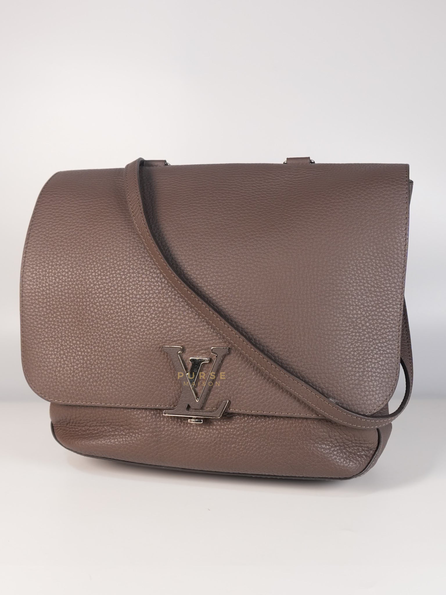 Volta Bag Taurillon Leather in Silver Hardware (Date Code: MI5115) | Purse Maison Luxury Bags Shop