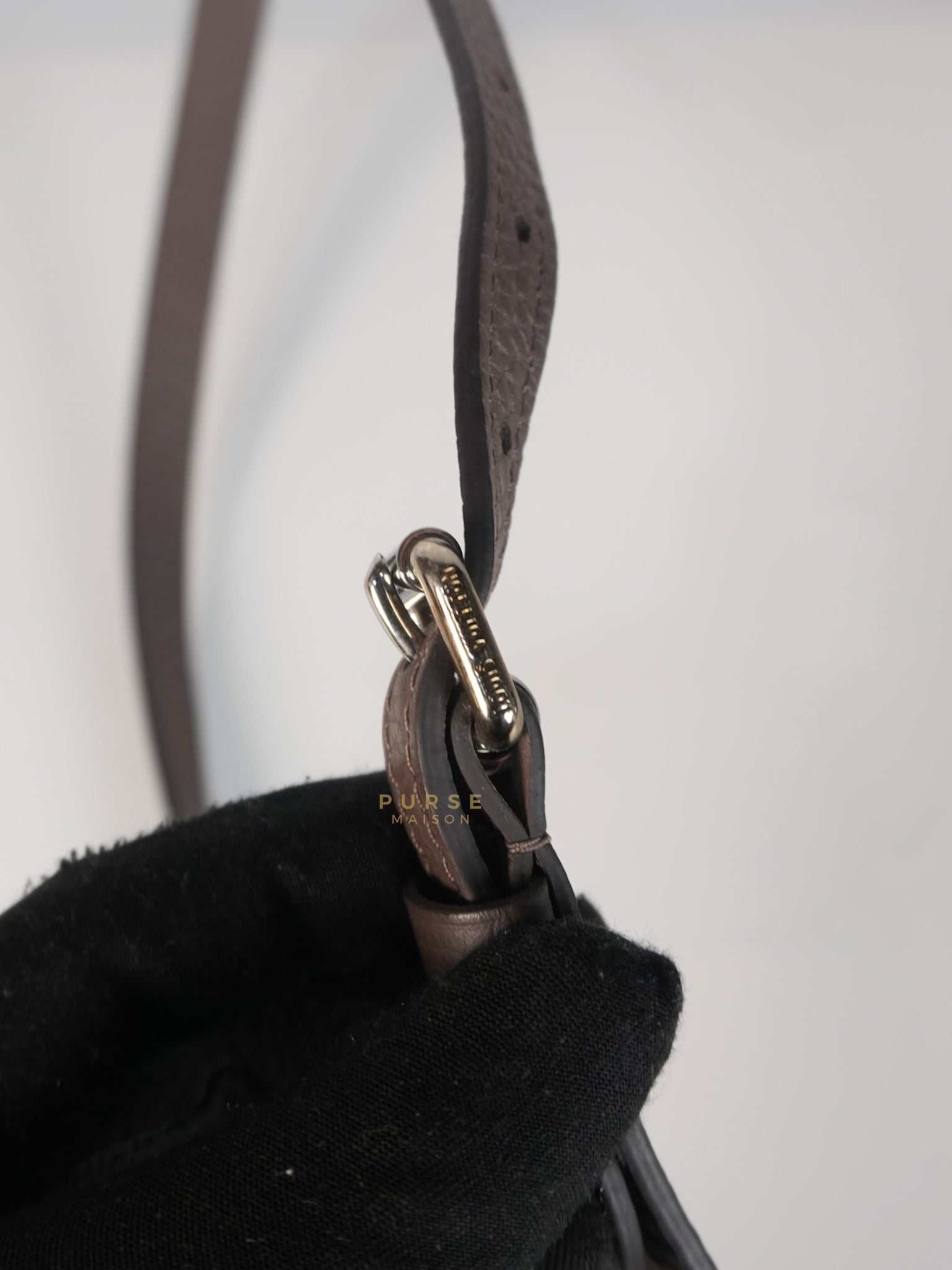 Volta Bag Taurillon Leather in Silver Hardware (Date Code: MI5115) | Purse Maison Luxury Bags Shop