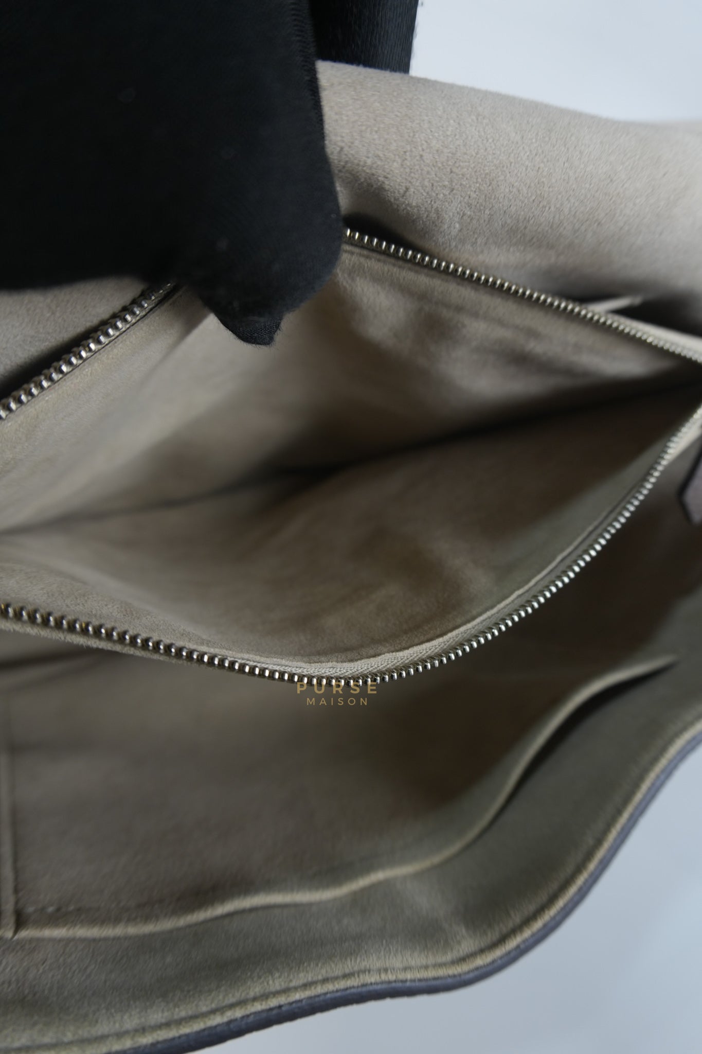 Volta Bag Taurillon Leather in Silver Hardware (Date Code: MI5115) | Purse Maison Luxury Bags Shop