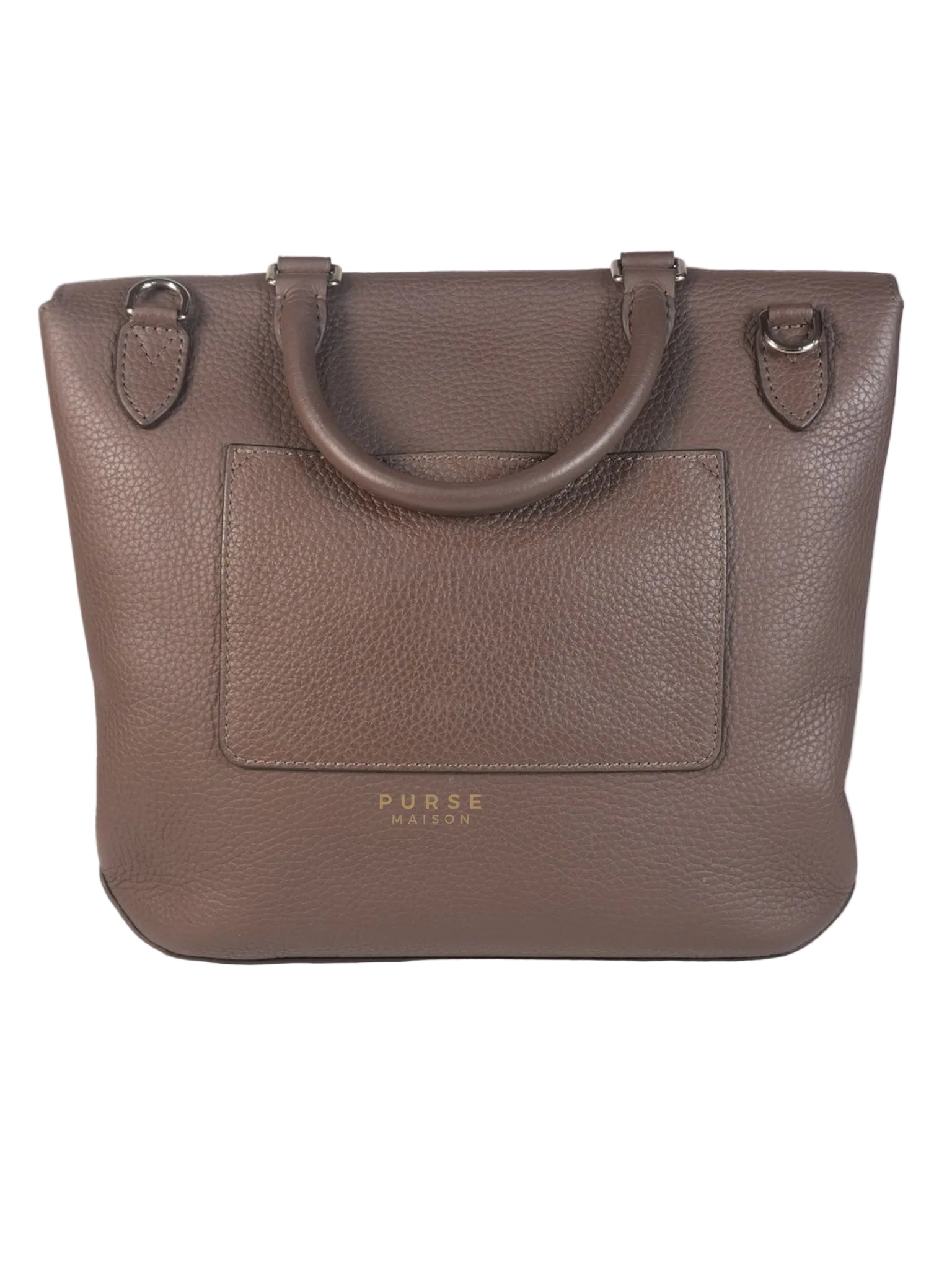 Volta Bag Taurillon Leather in Silver Hardware (Date Code: MI5115) | Purse Maison Luxury Bags Shop