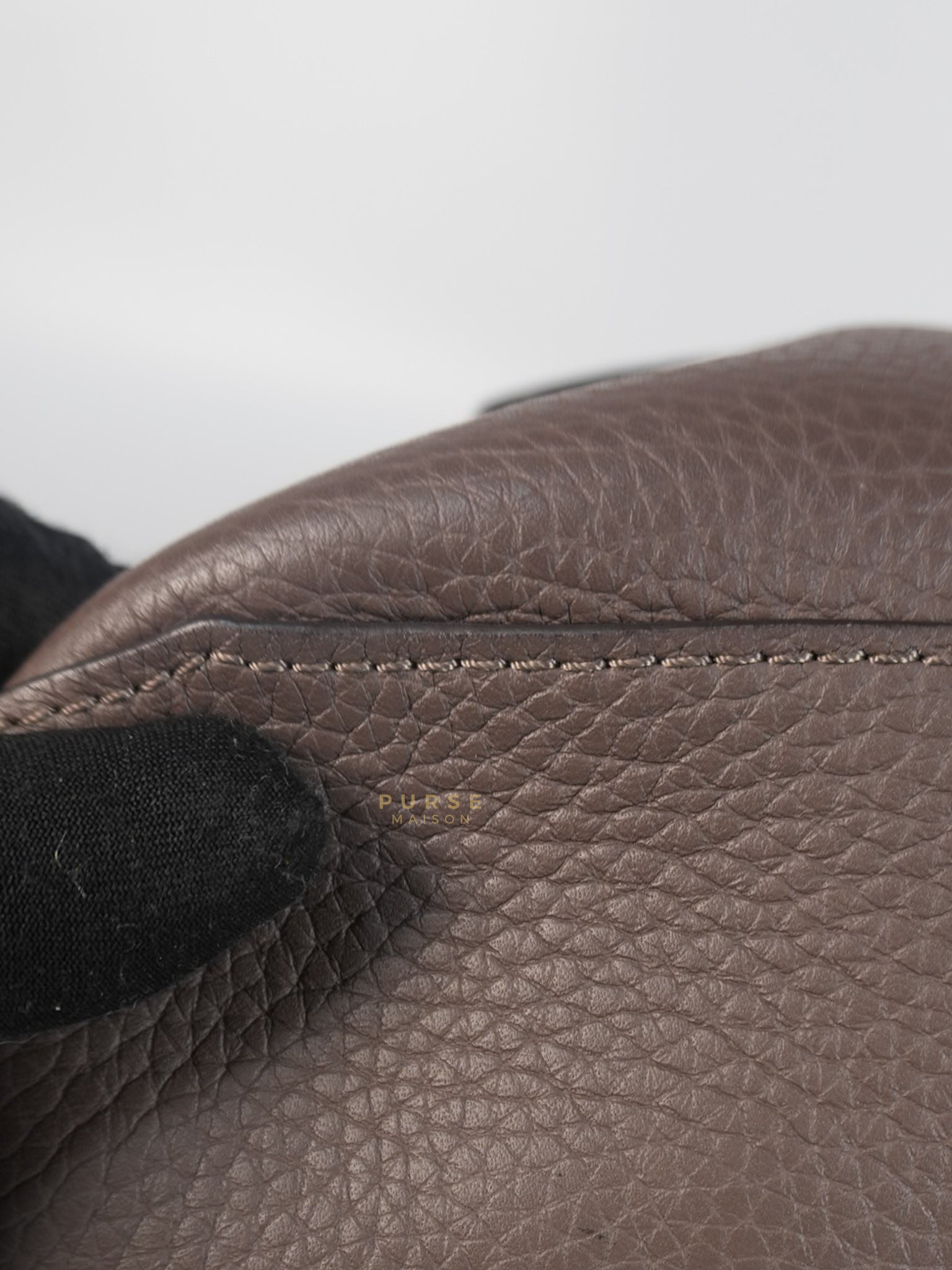 Volta Bag Taurillon Leather in Silver Hardware (Date Code: MI5115) | Purse Maison Luxury Bags Shop