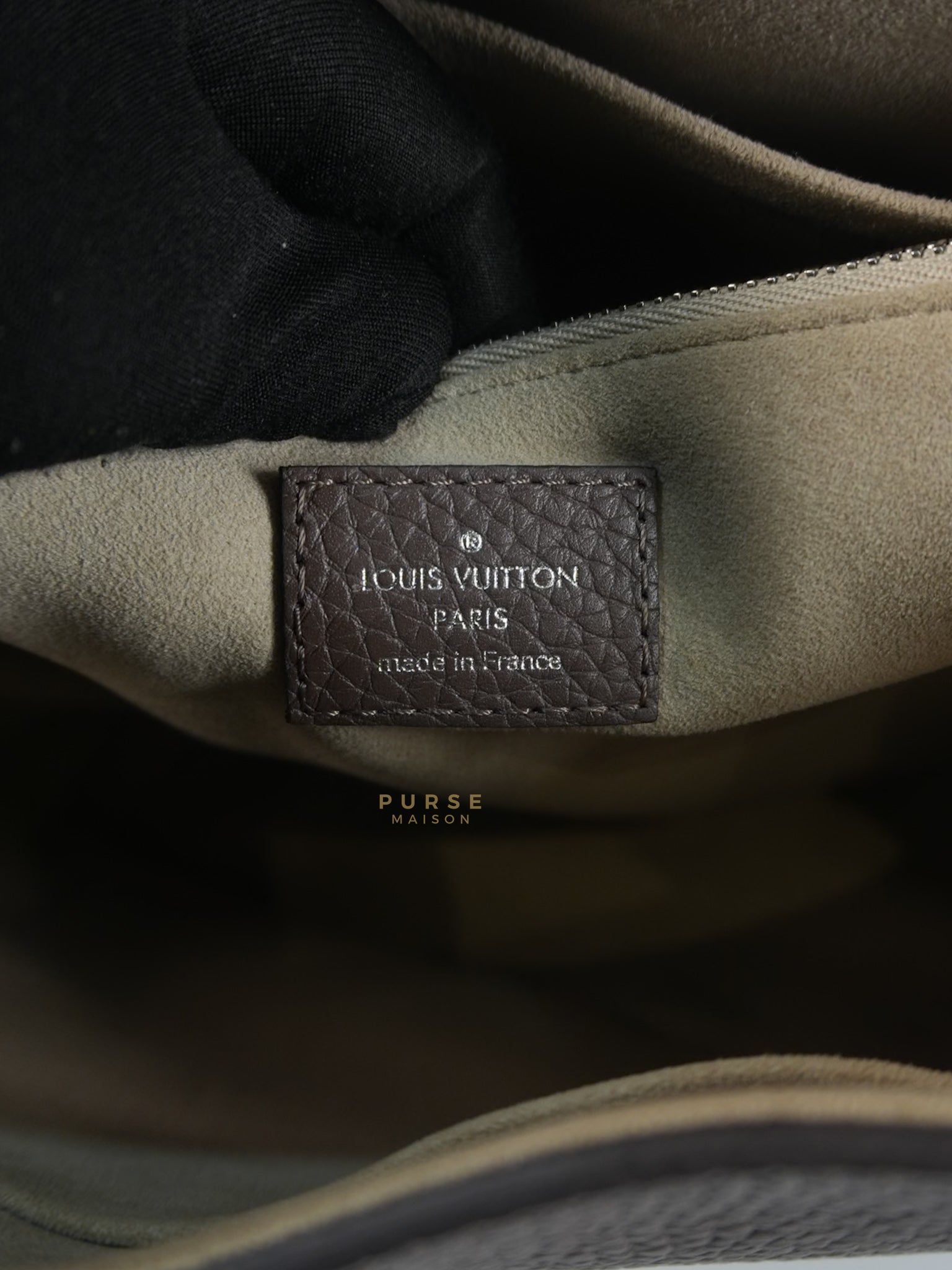 Volta Bag Taurillon Leather in Silver Hardware (Date Code: MI5115) | Purse Maison Luxury Bags Shop