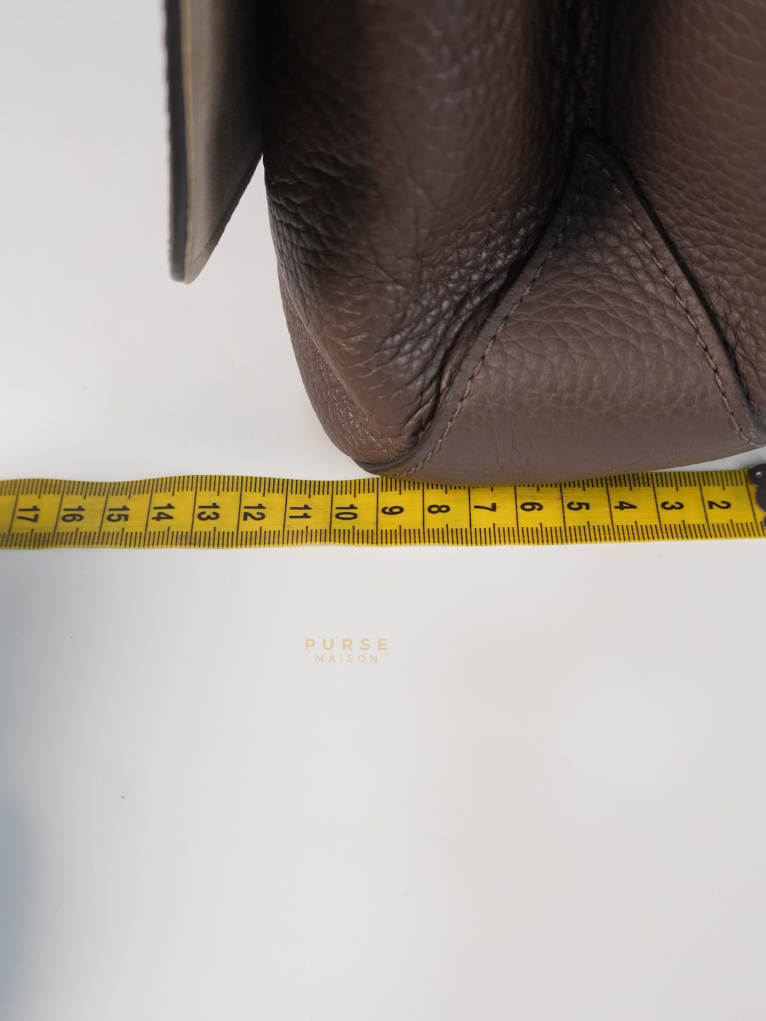 Volta Bag Taurillon Leather in Silver Hardware (Date Code: MI5115) | Purse Maison Luxury Bags Shop